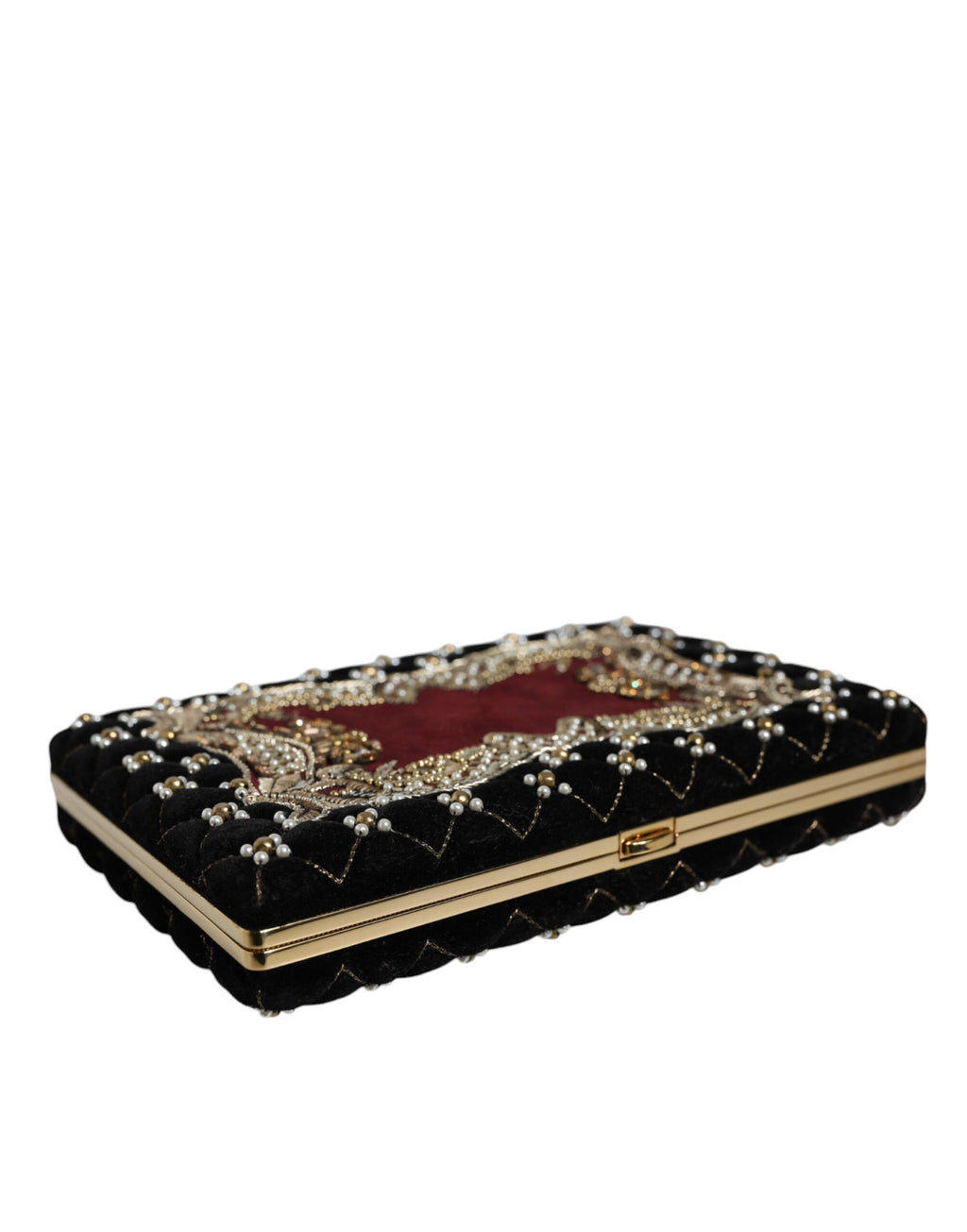 Dolce & Gabbana Red Clutch Bag for Women side view