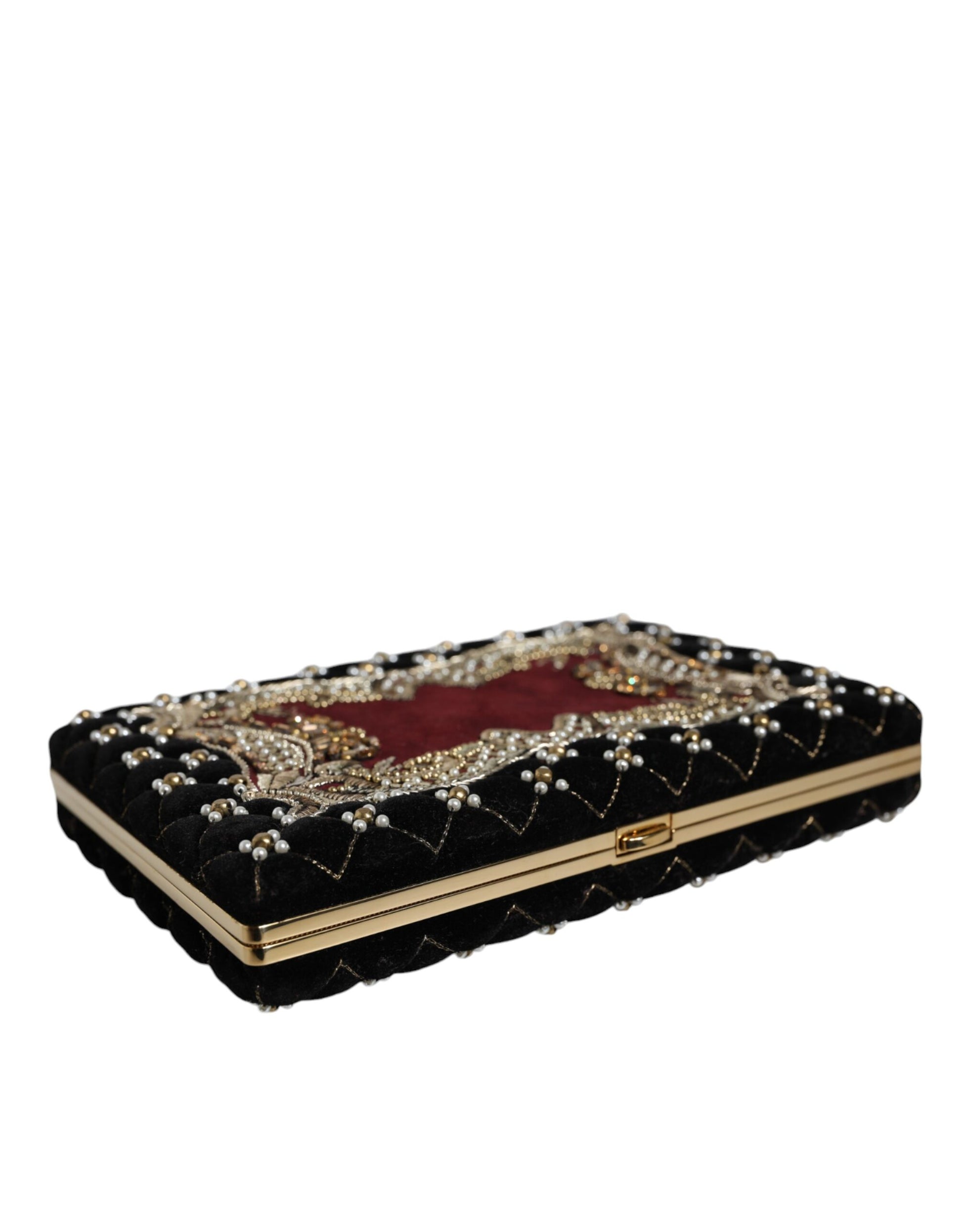 Dolce & Gabbana Red Clutch Bag for Women side view
