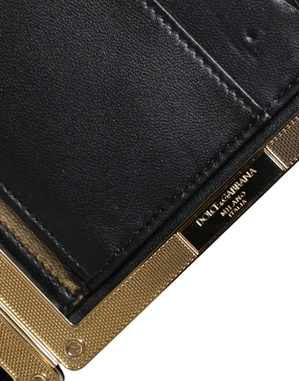 Pochette de soirée Dolce & Gabbana multicolore à fleurs et cadre doré