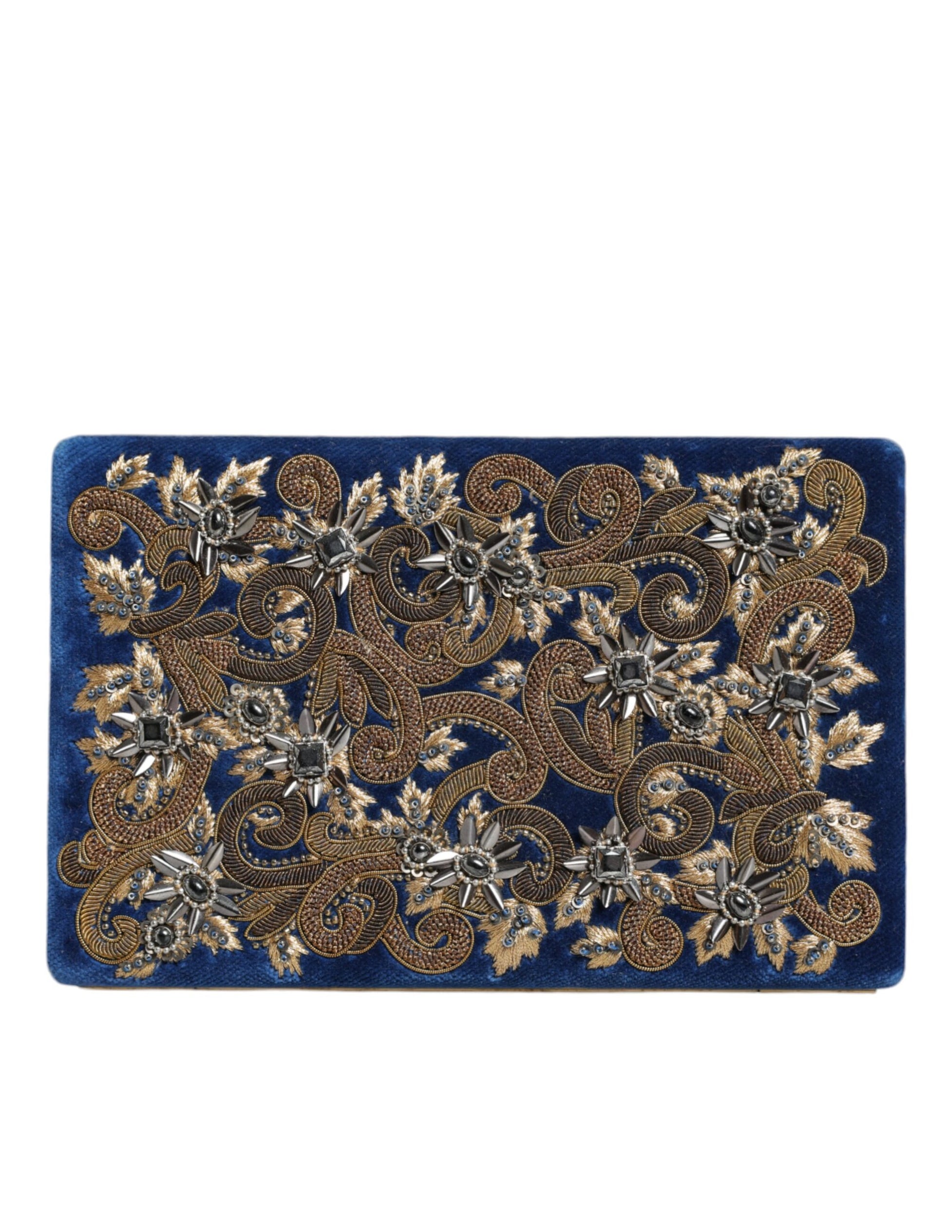 Dolce & Gabbana Blue Clutch Bag for Women detail view