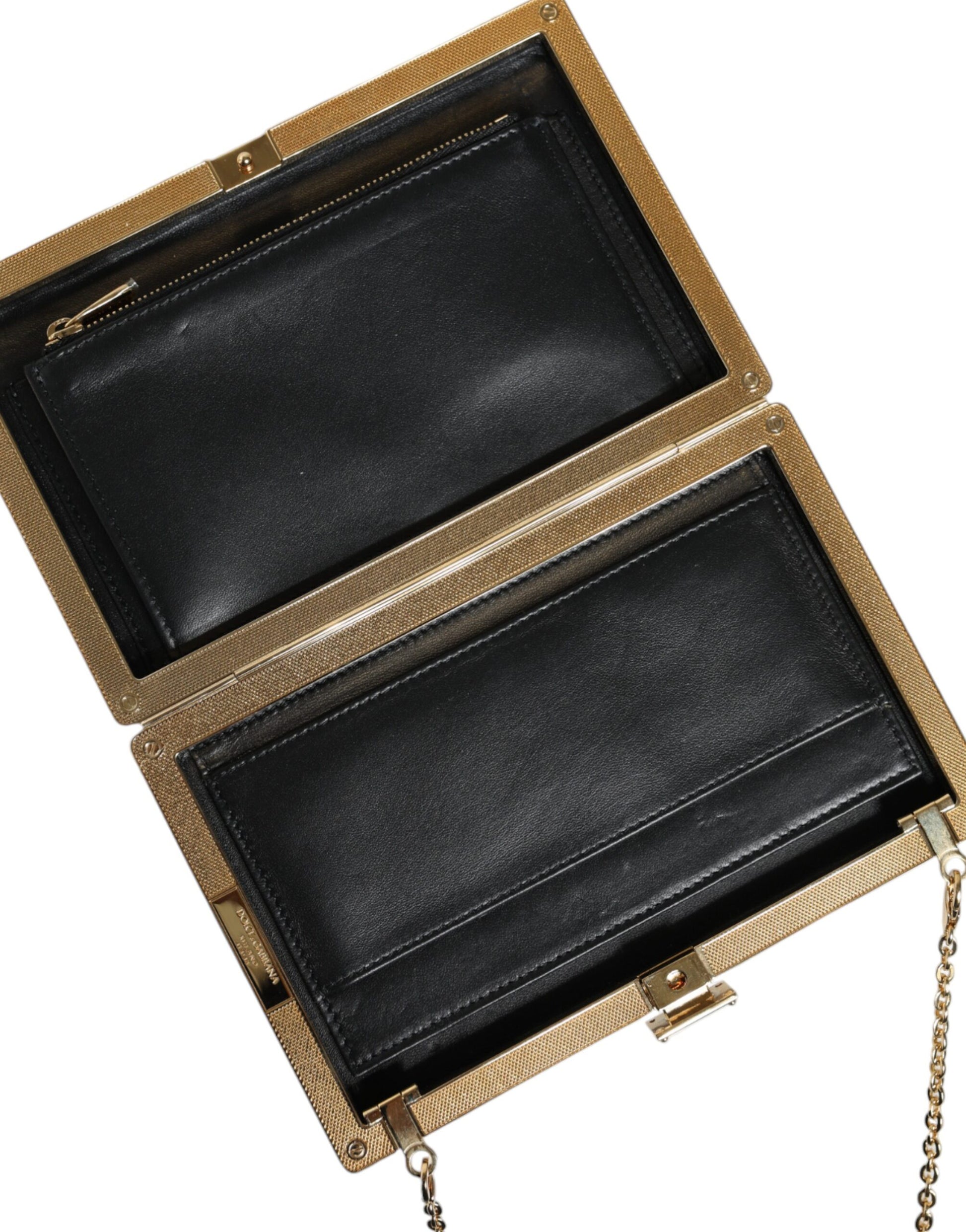Dolce & Gabbana Brown Clutch Bag for Women side view