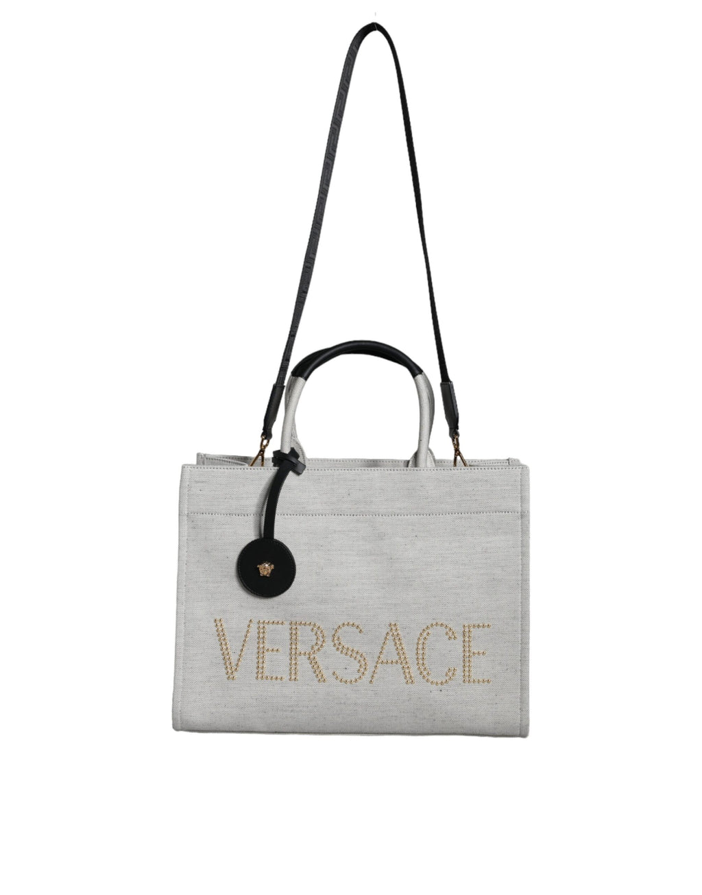 Versace White Tote Bags for Women