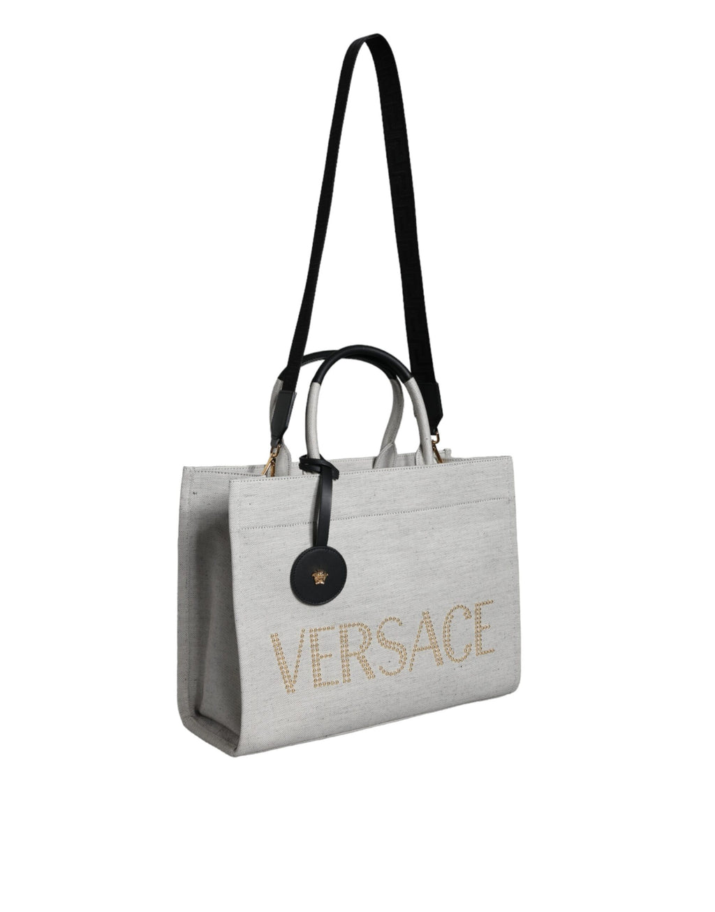 Versace White Tote Bags for Women alternate view