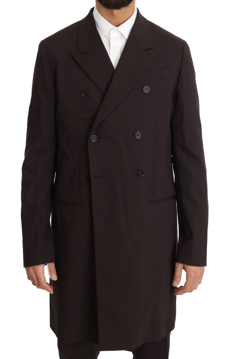 Dolce & Gabbana Red Three Piece Suits for Men side view