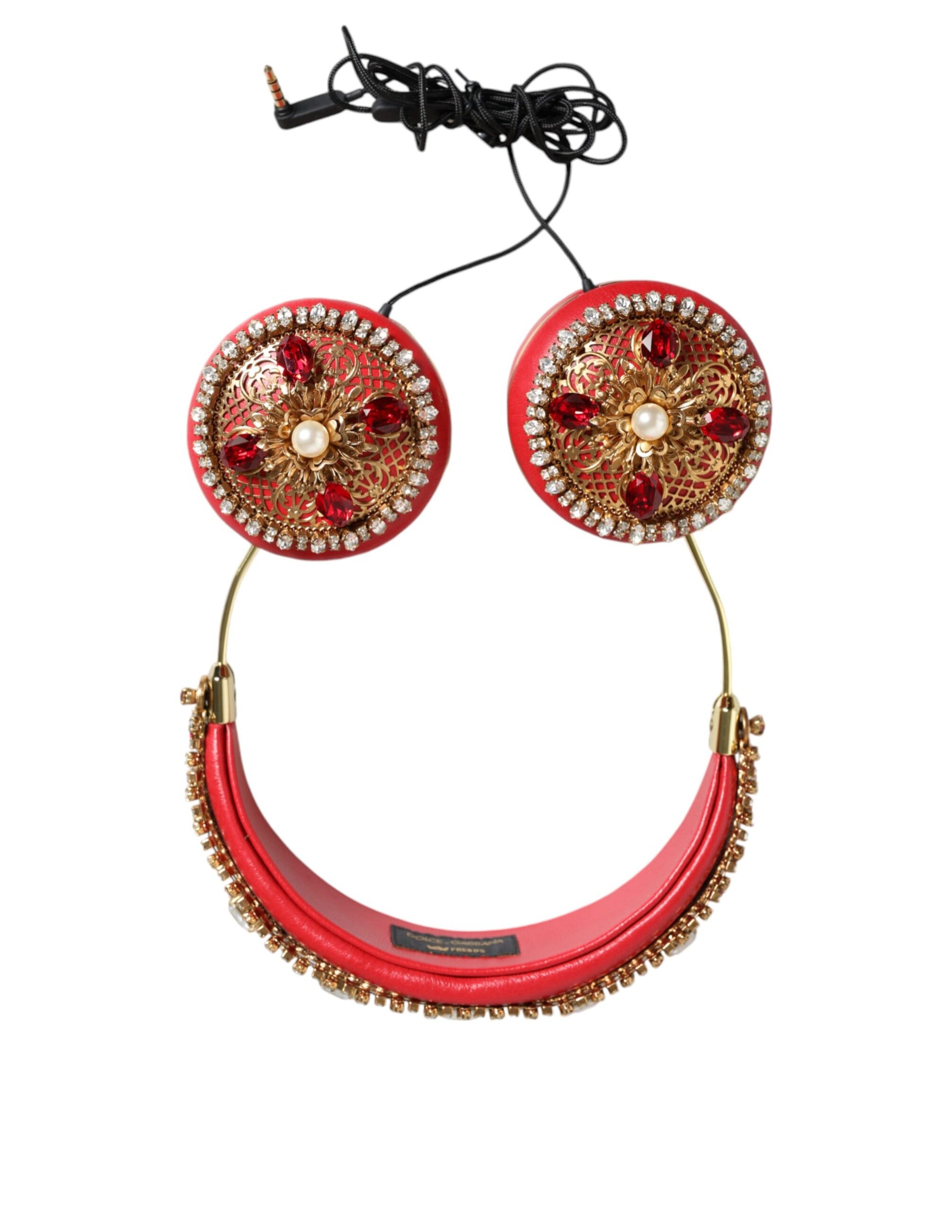 Dolce & Gabbana Red Headphones for Women