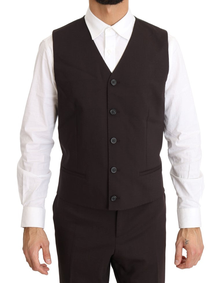 Dolce & Gabbana Red Three Piece Suits for Men additional view