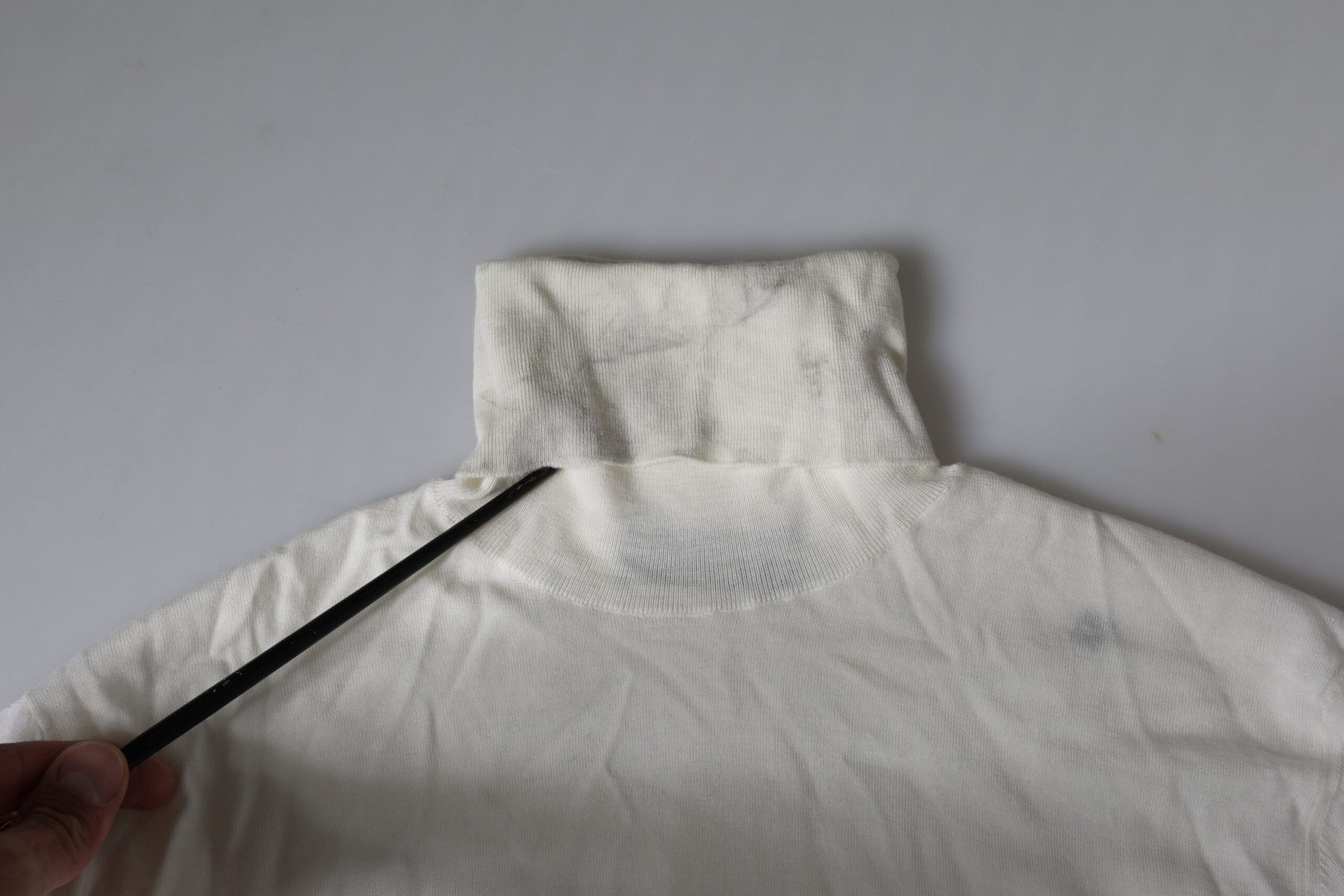 Dolce & Gabbana White Turtleneck for Men additional view