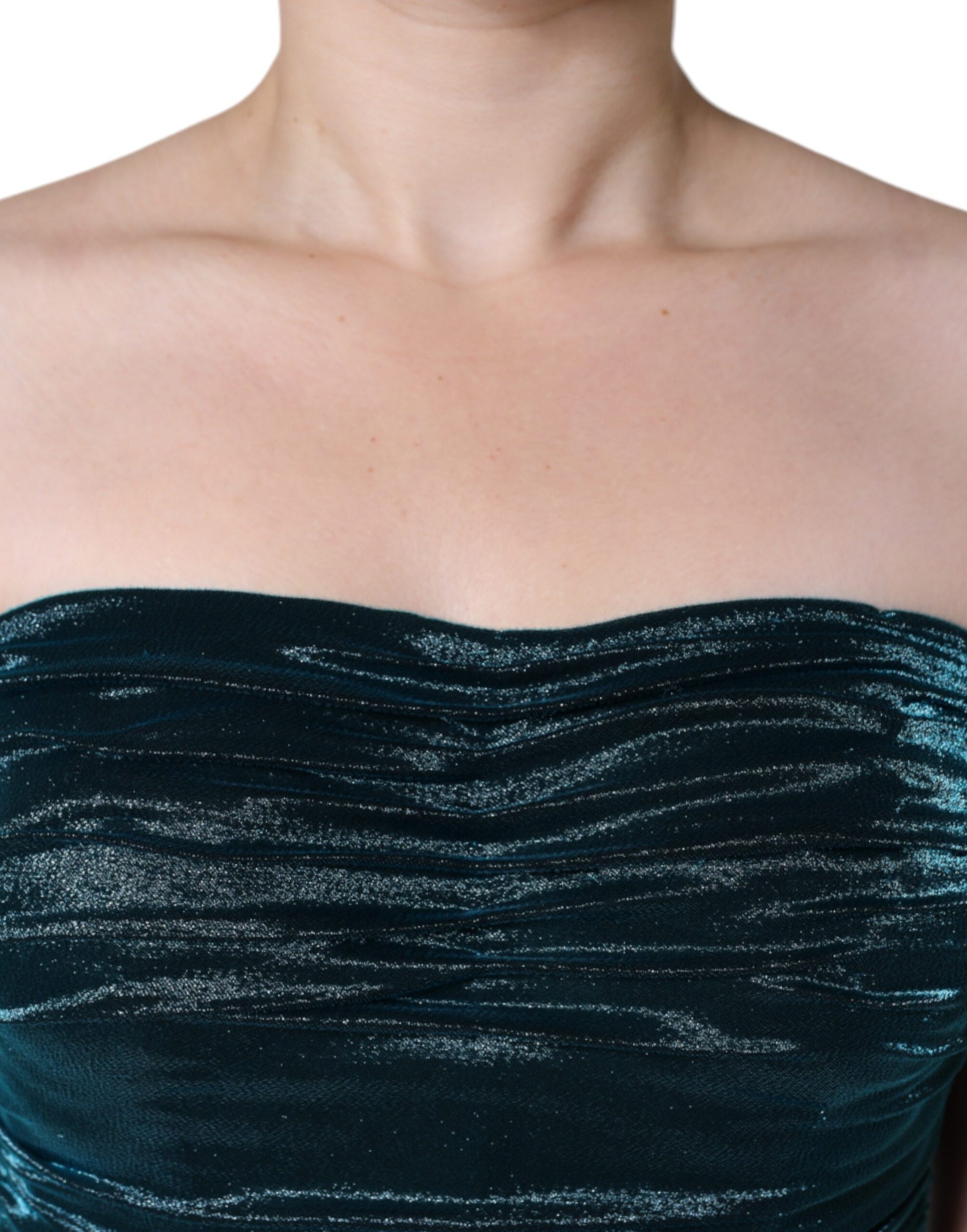 Dolce & Gabbana Green Midi Dress for Women additional view