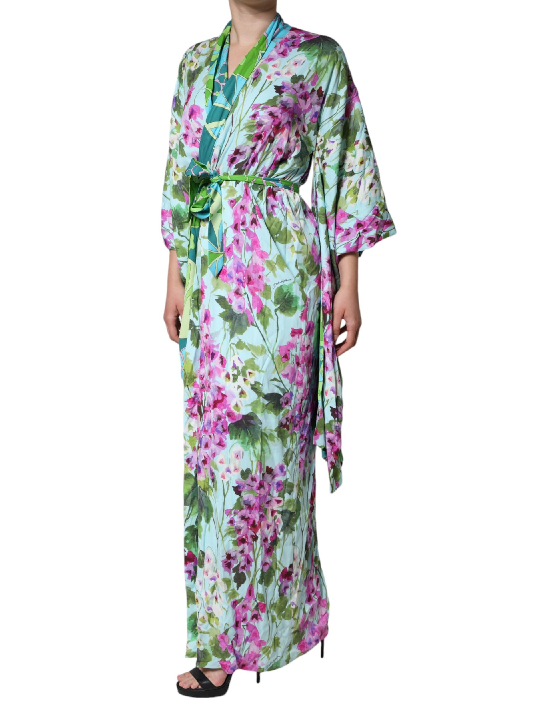 Dolce & Gabbana Multicolor Long Dress for Women detail view