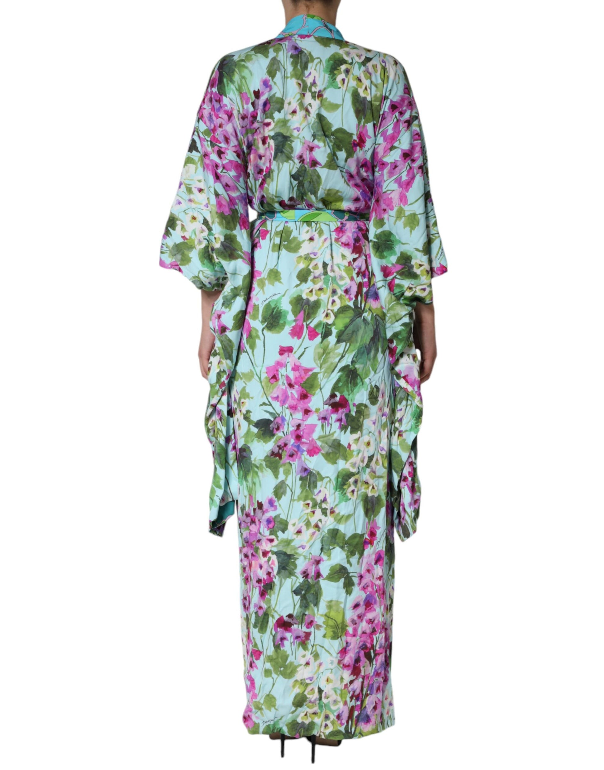 Dolce & Gabbana Multicolor Long Dress for Women side view