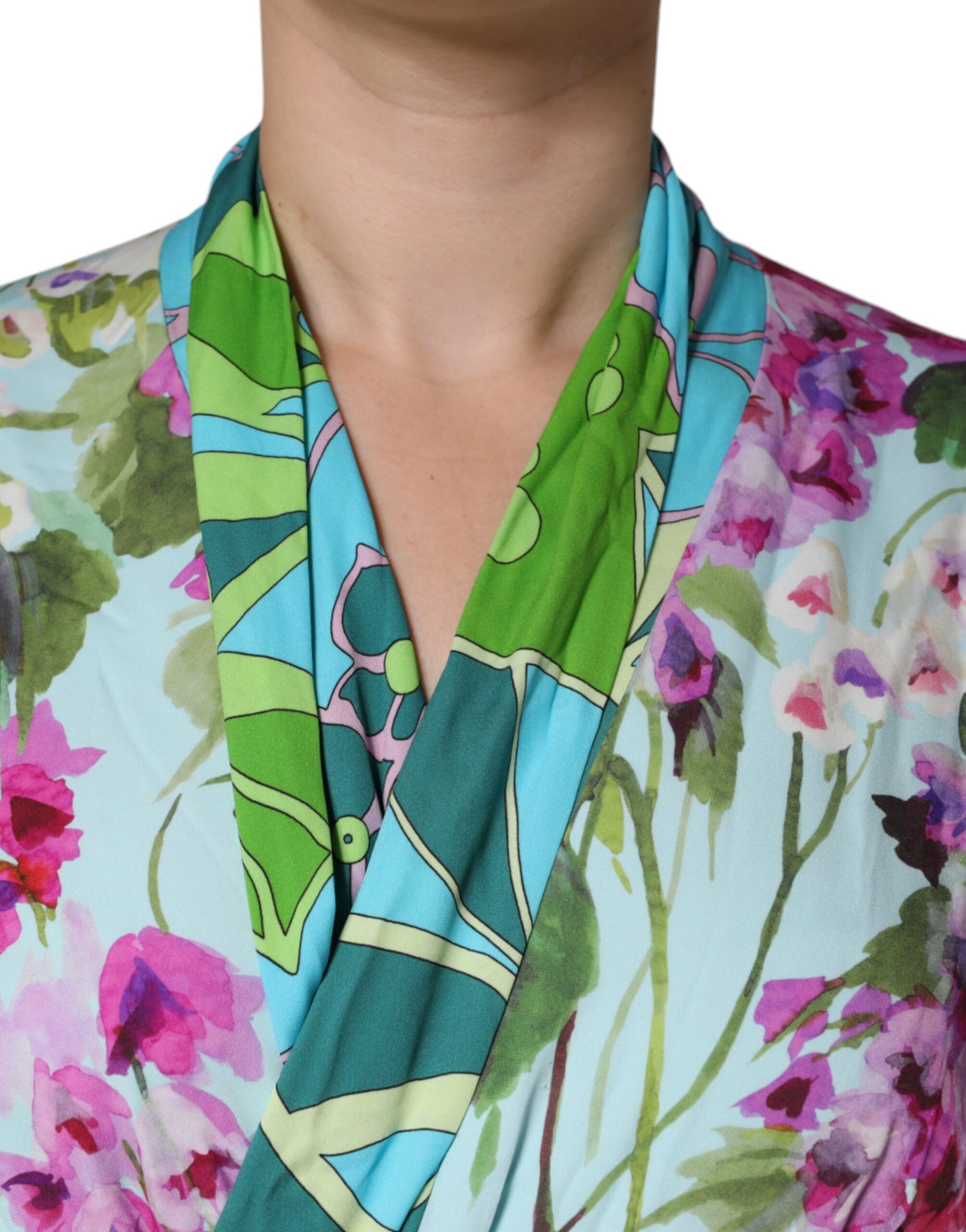Dolce & Gabbana Multicolor Long Dress for Women additional view