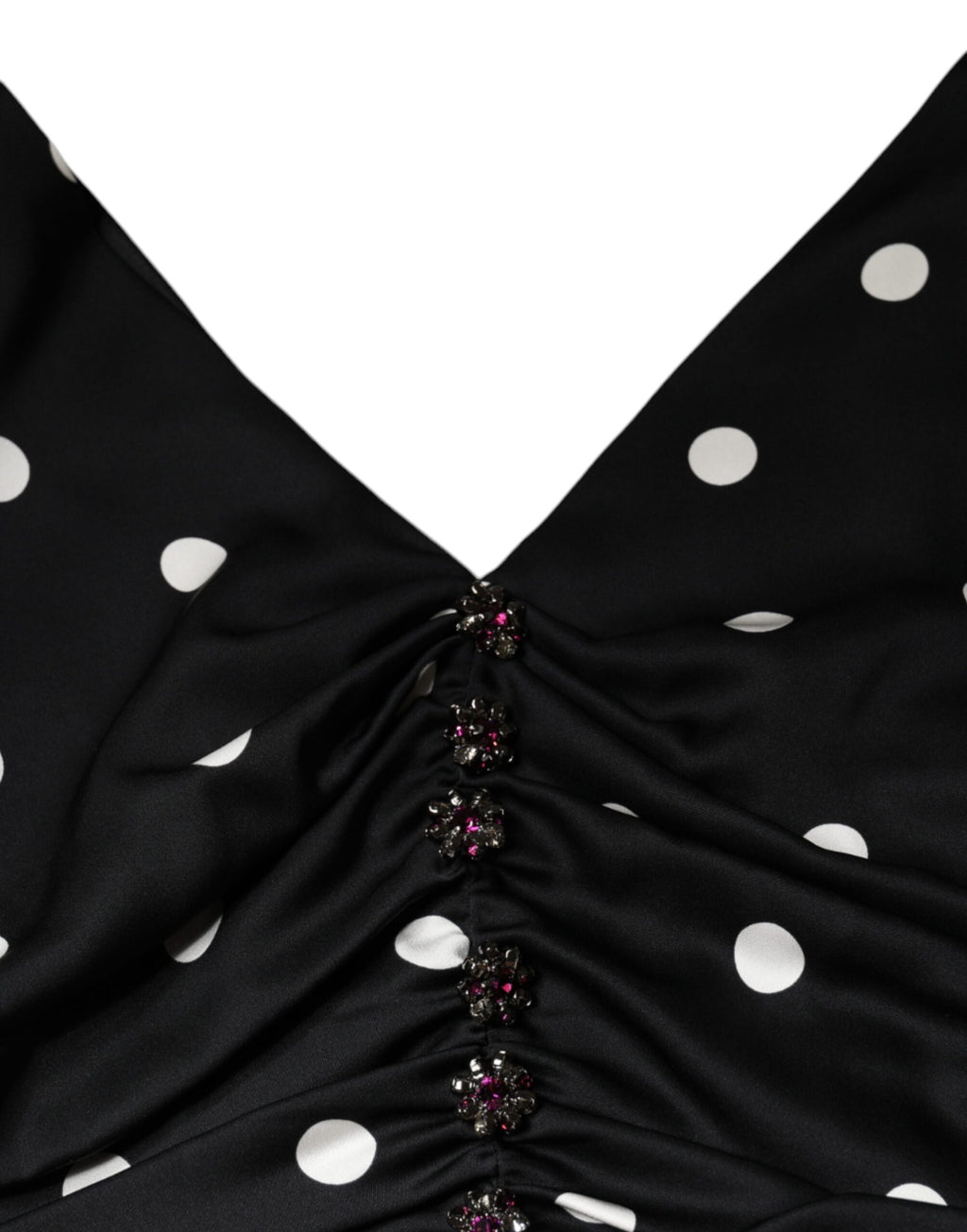 Dolce & Gabbana Black Midi Dress for Women additional view