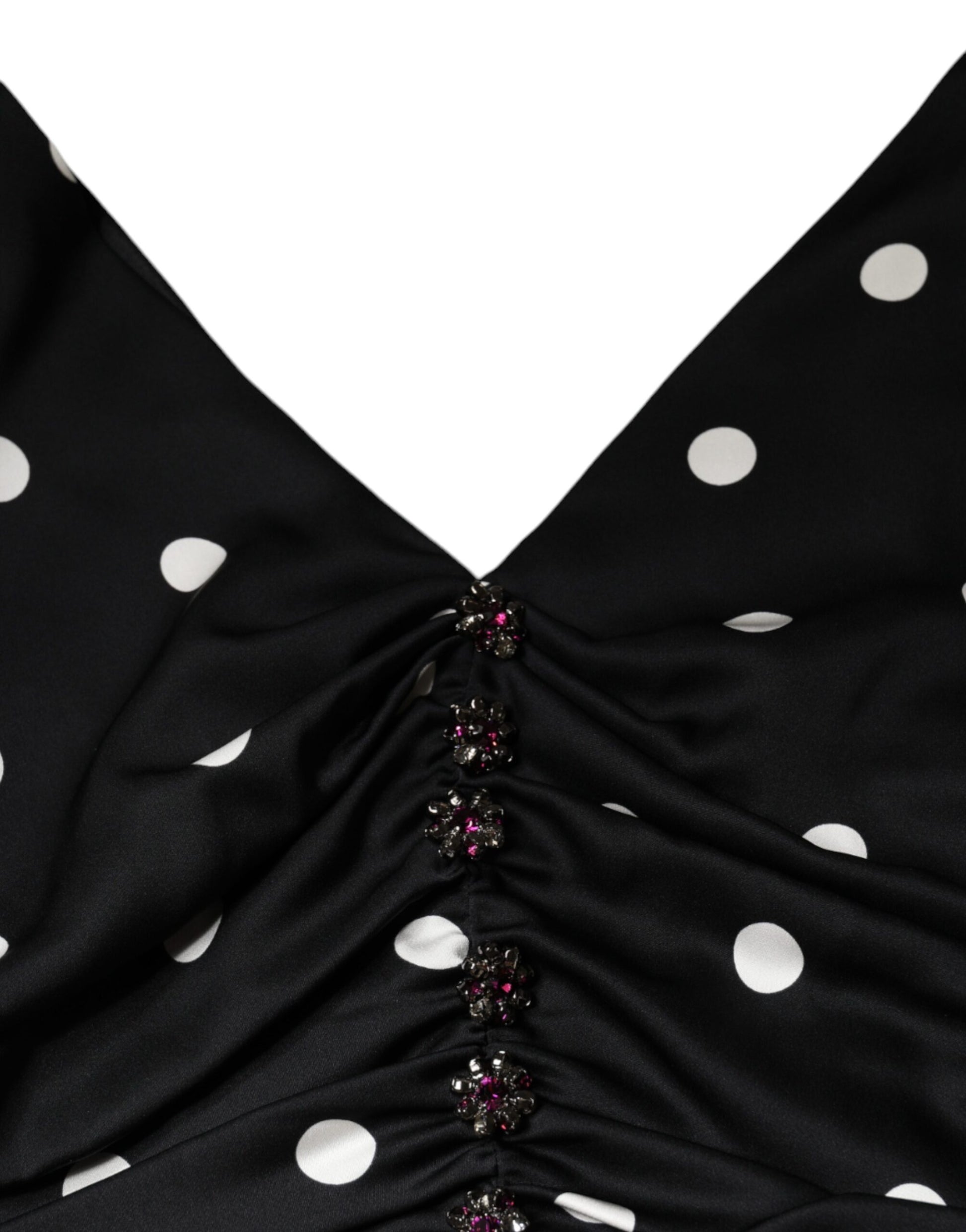 Dolce & Gabbana Black Midi Dress for Women additional view