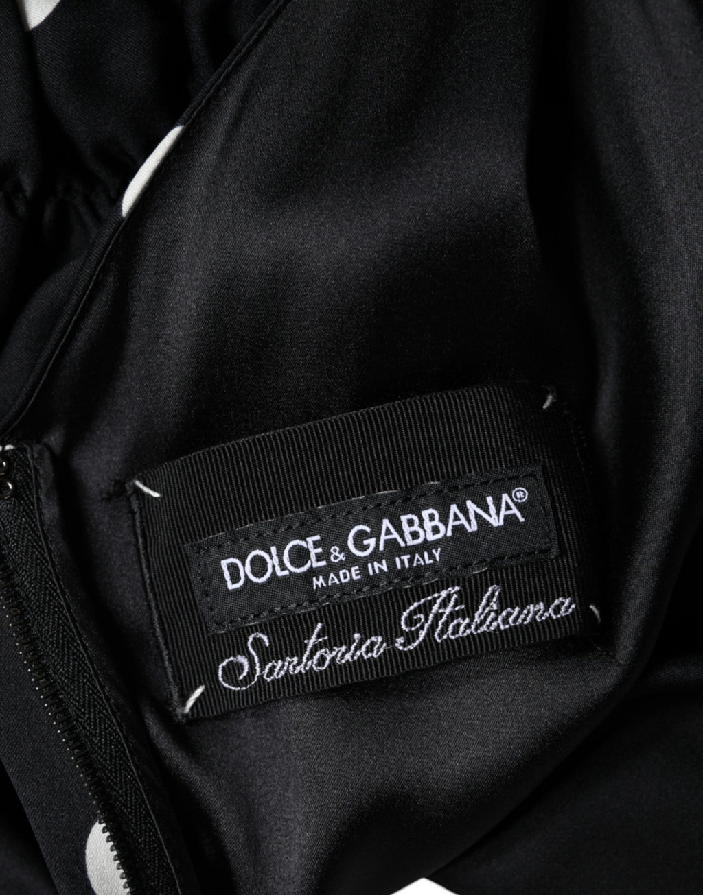 Dolce & Gabbana Black Midi Dress for Women additional view