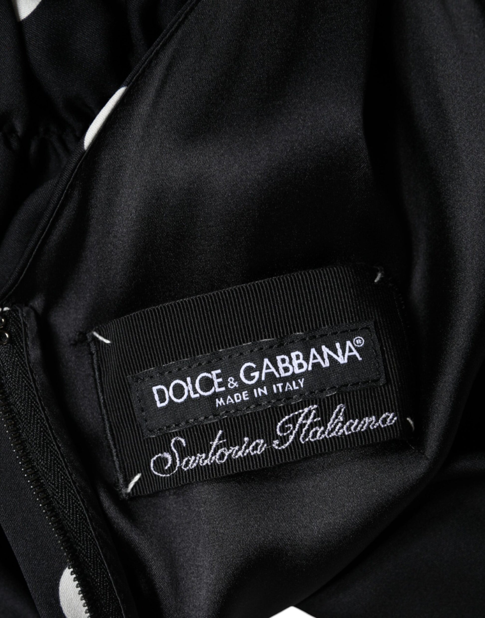 Dolce & Gabbana Black Midi Dress for Women additional view
