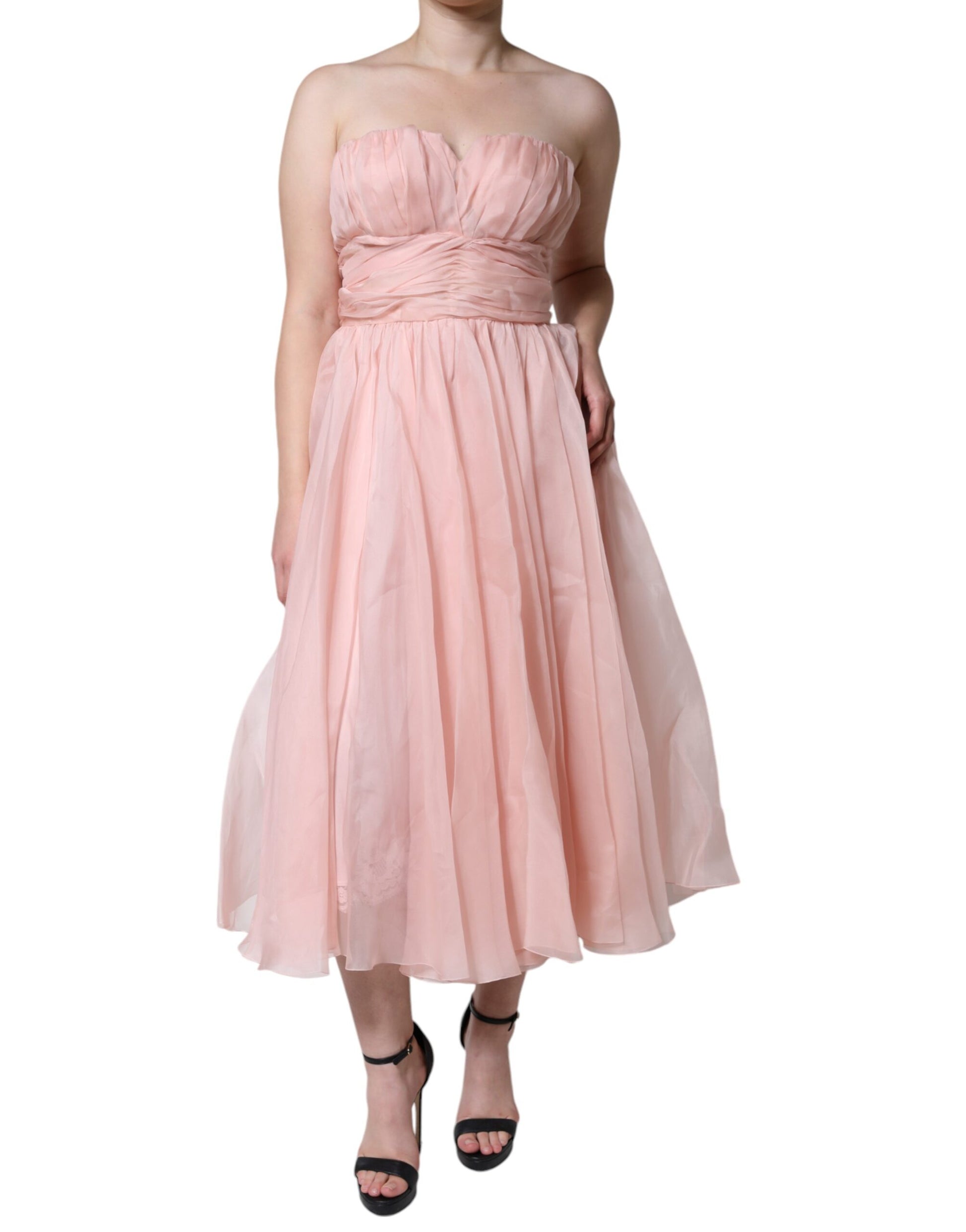 Dolce & Gabbana Pink Long Dress for Women