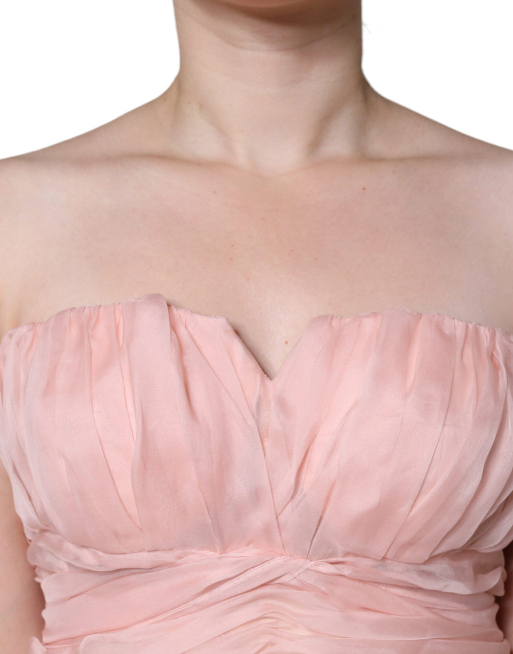 Dolce & Gabbana Pink Long Dress for Women additional view