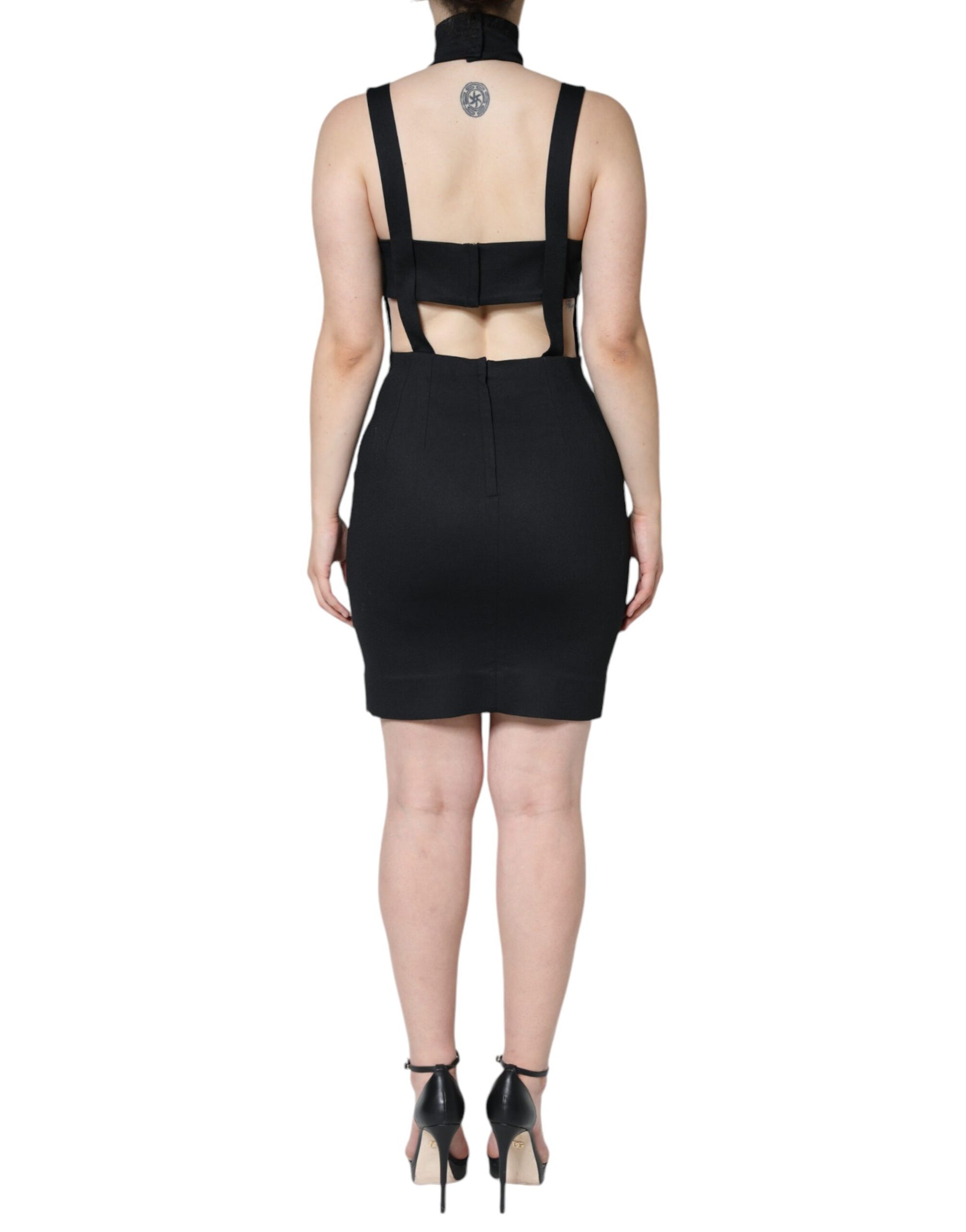 Dolce & Gabbana Black Short for Women side view