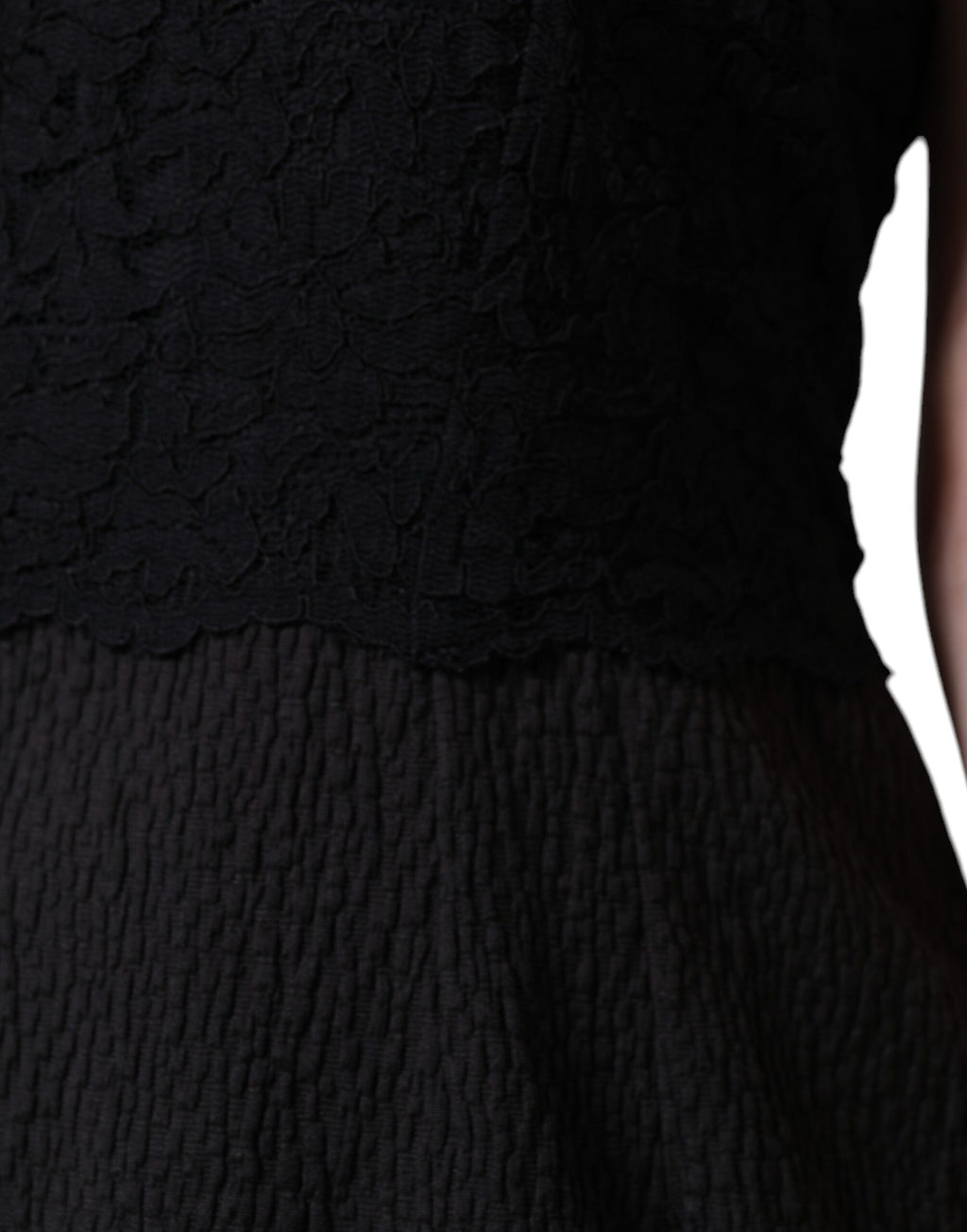 Dolce & Gabbana Black Midi Dress for Women additional view