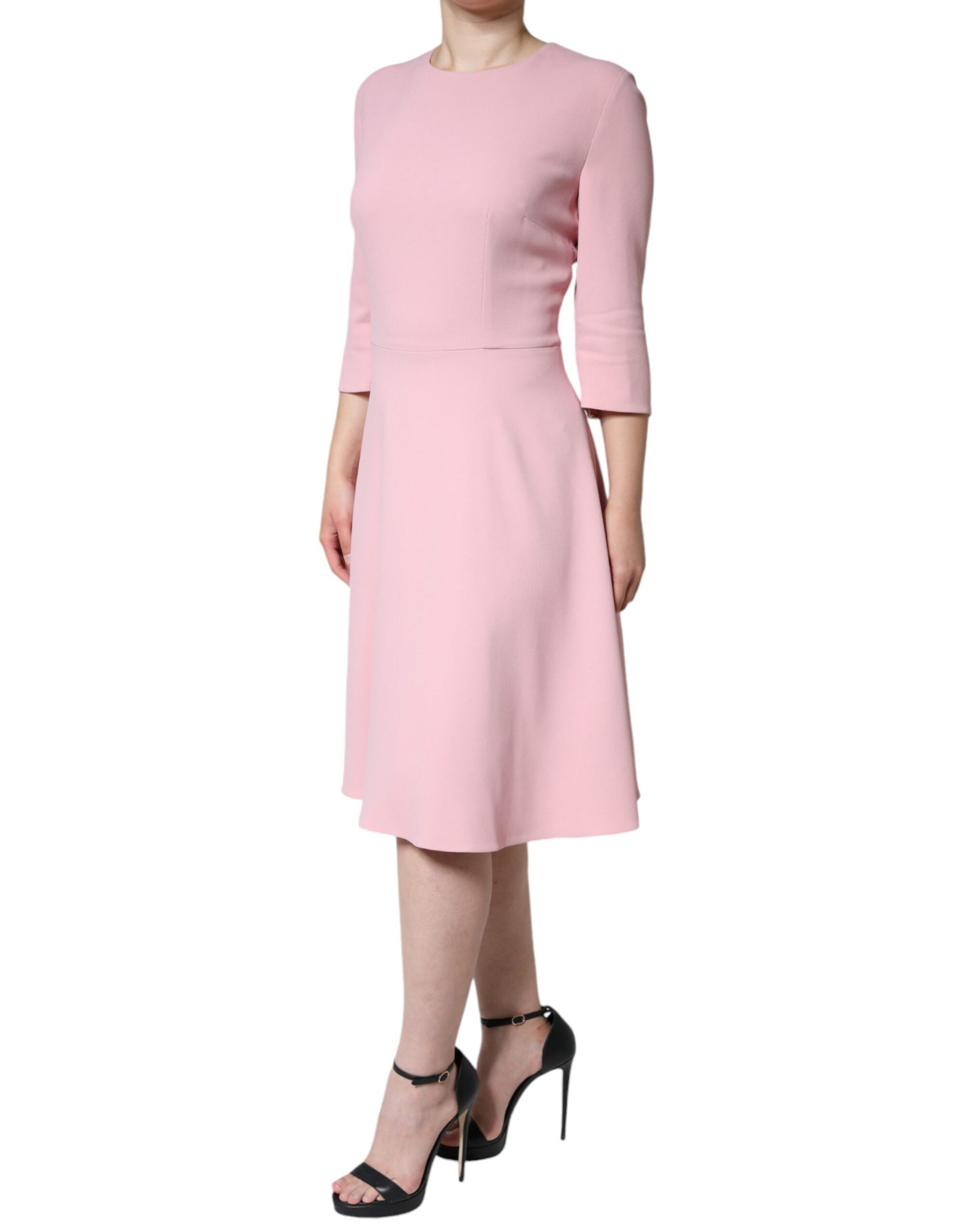 Dolce & Gabbana Pink Midi Dress for Women detail view