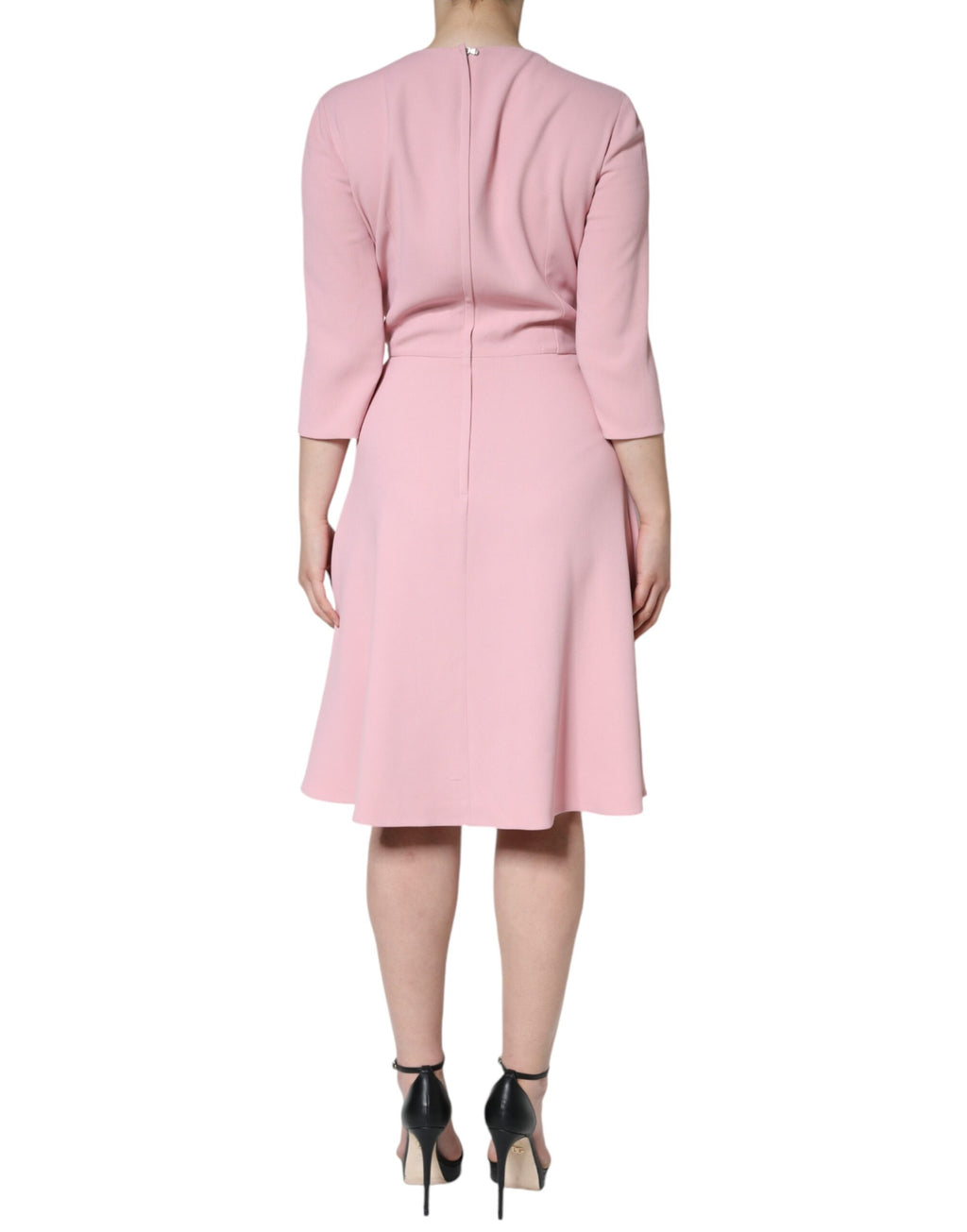 Dolce & Gabbana Pink Midi Dress for Women side view