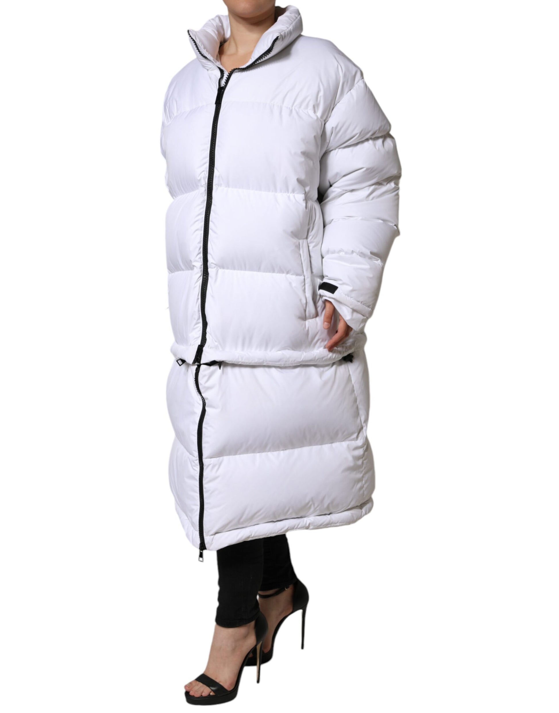 Dolce & Gabbana White Parkas for Women detail view