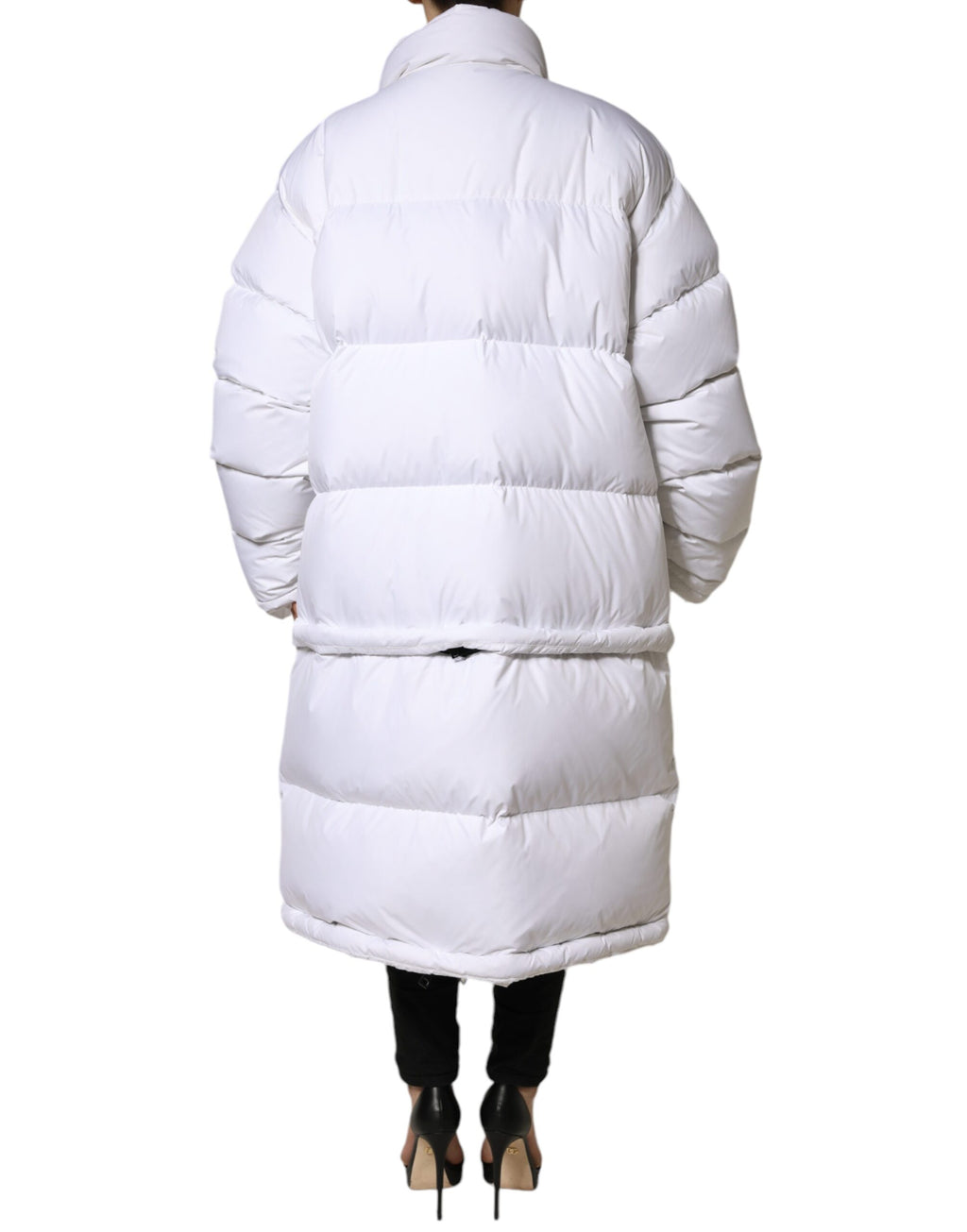 Dolce & Gabbana White Parkas for Women side view