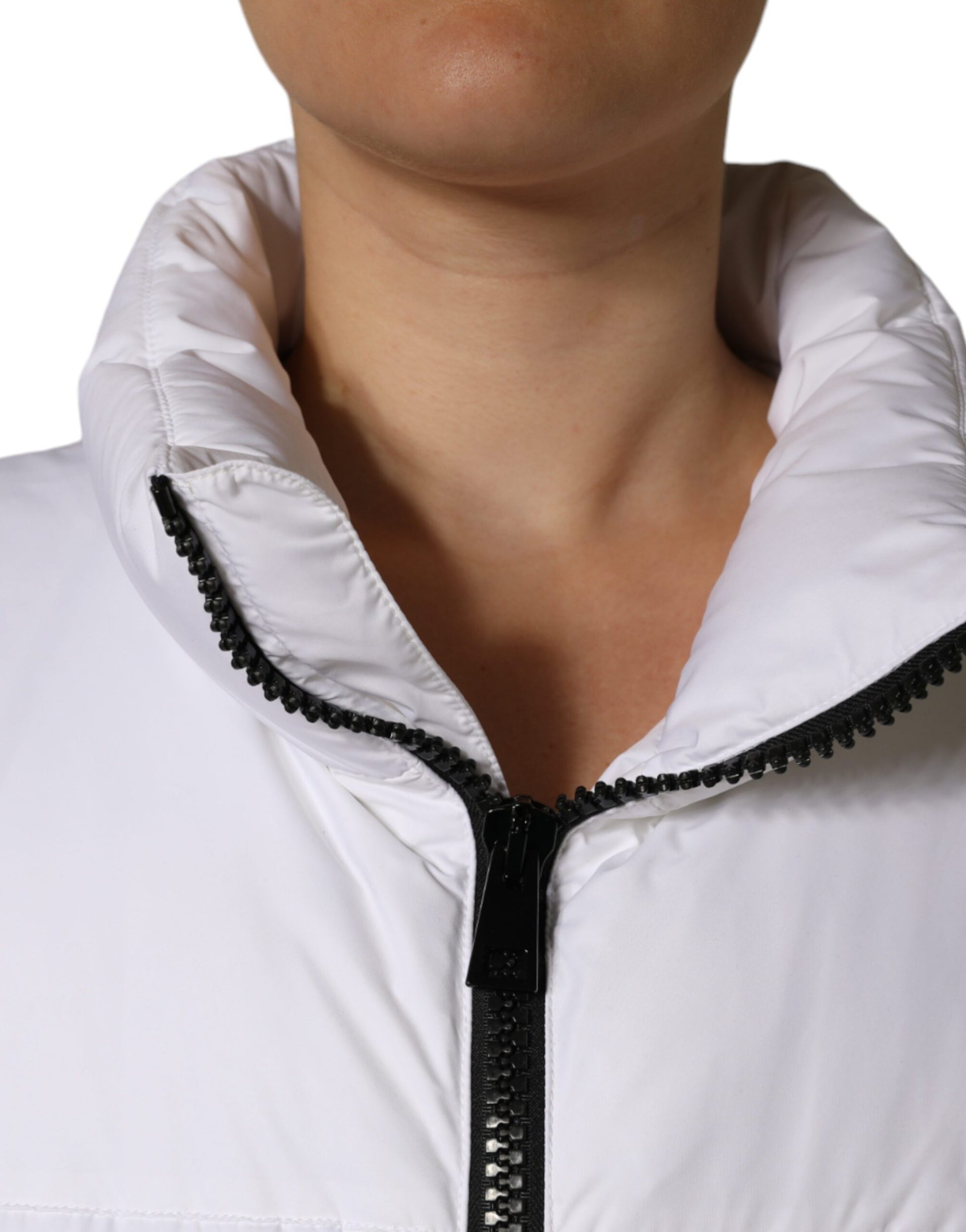 Dolce & Gabbana White Parkas for Women additional view