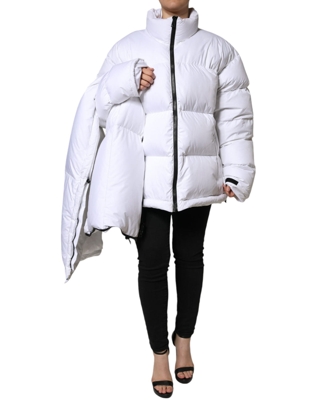 Dolce & Gabbana White Parkas for Women additional view