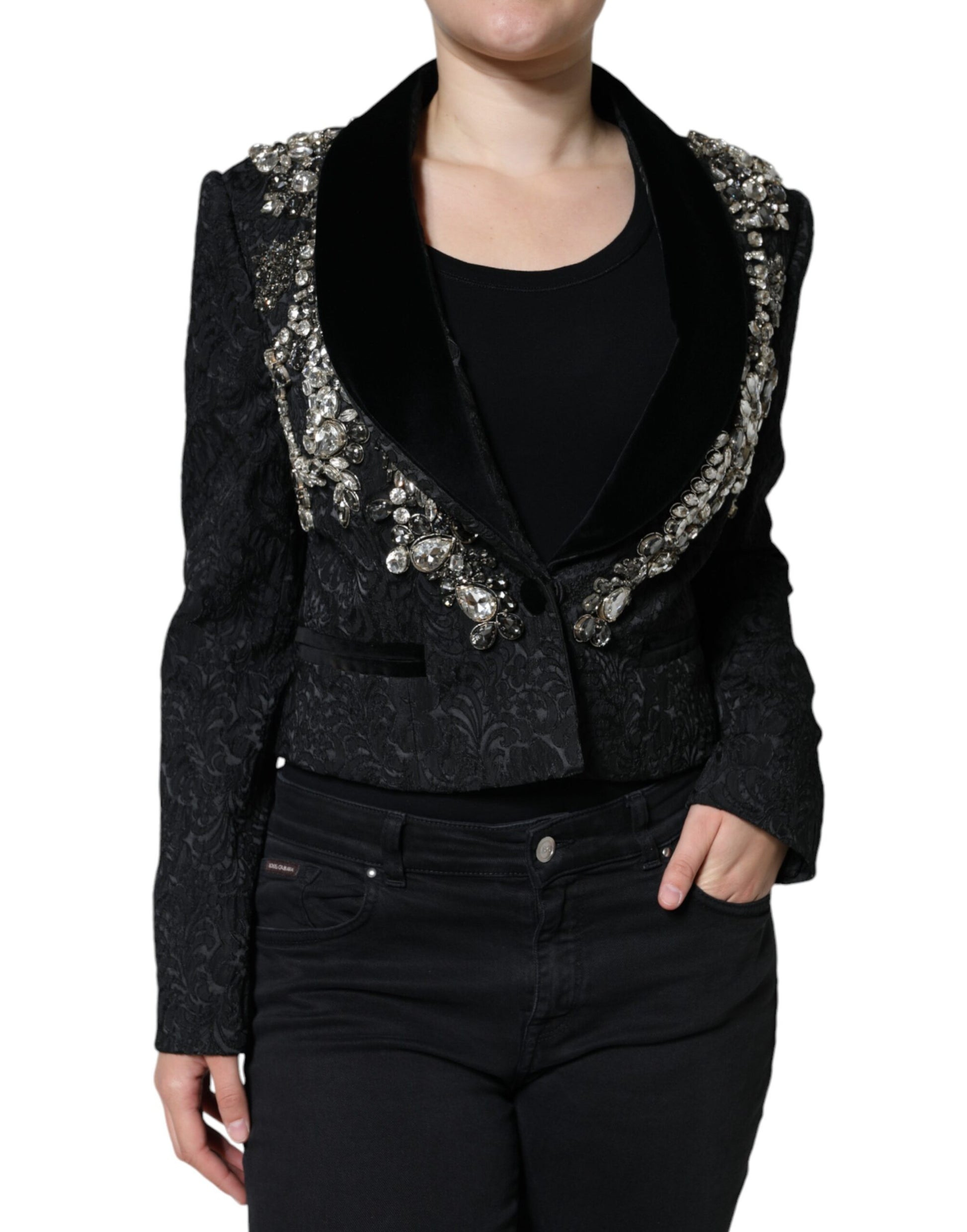 Dolce & Gabbana Black Cloaks for Women