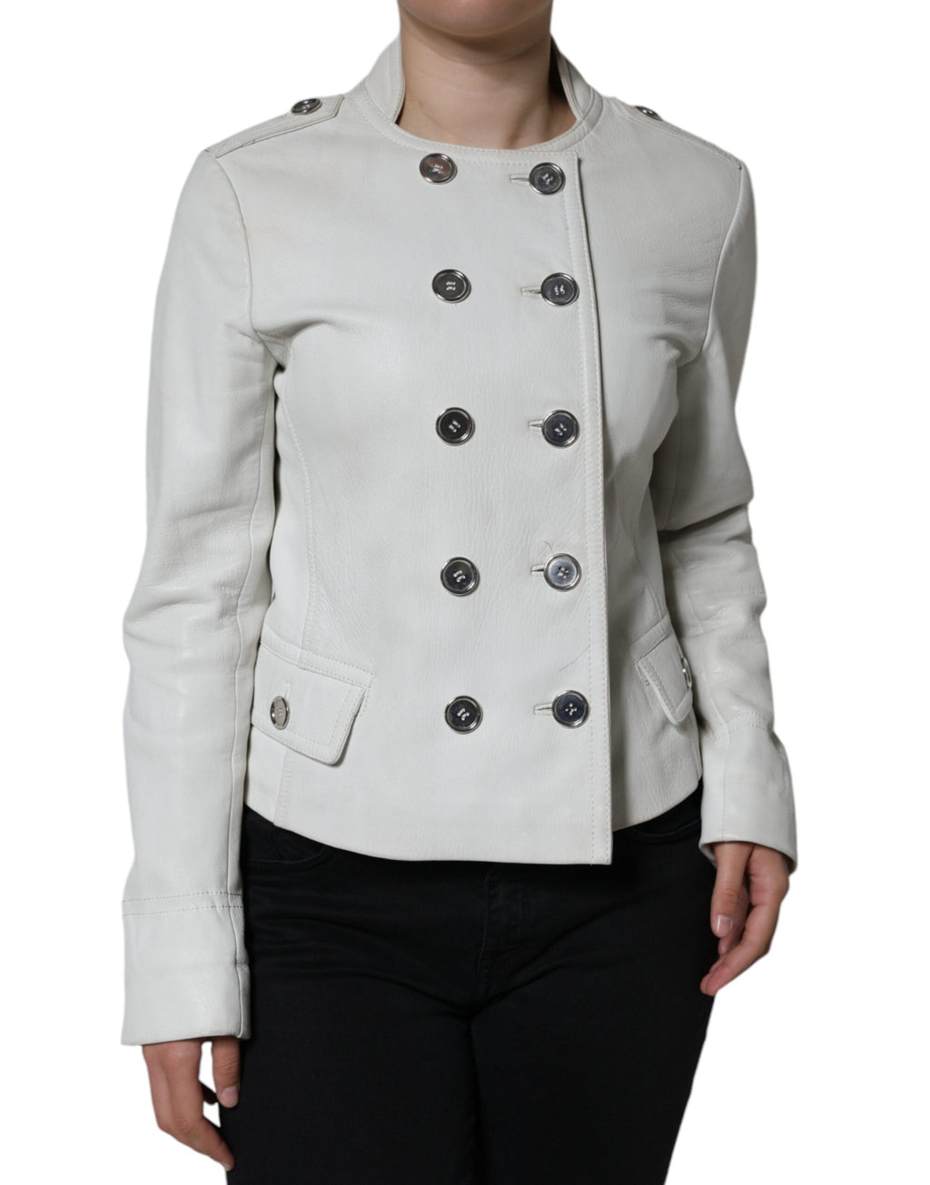 Dolce & Gabbana White Blazer for Women alternate view