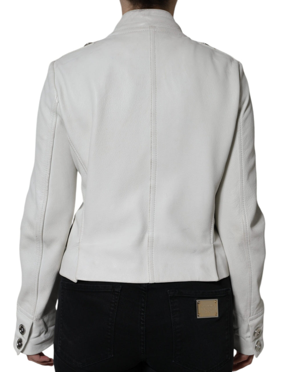 Dolce & Gabbana White Blazer for Women side view
