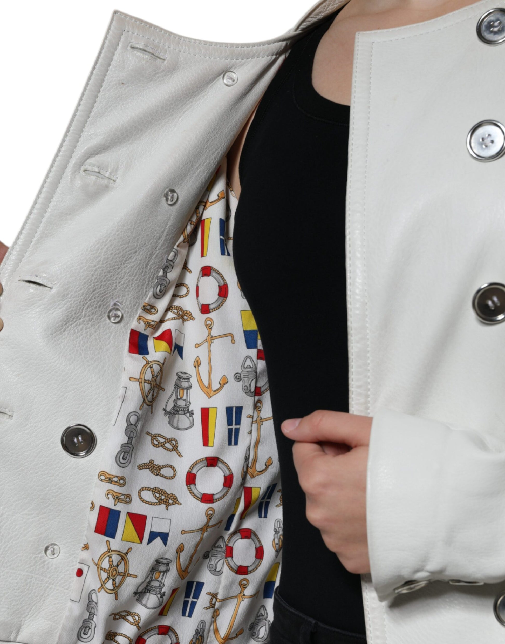 Dolce & Gabbana White Blazer for Women additional view