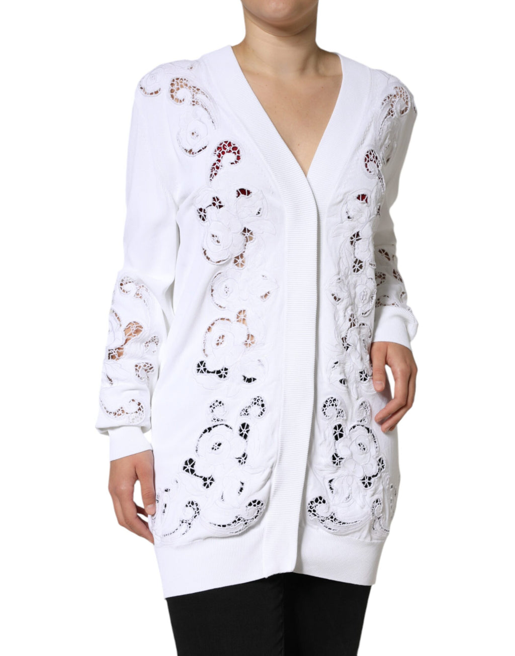 Dolce & Gabbana White Cardigan for Women