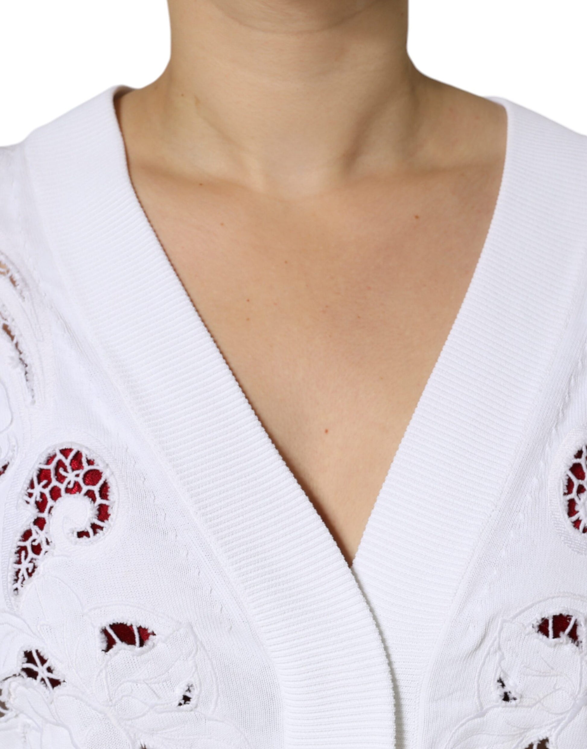 Dolce & Gabbana White Cardigan for Women additional view