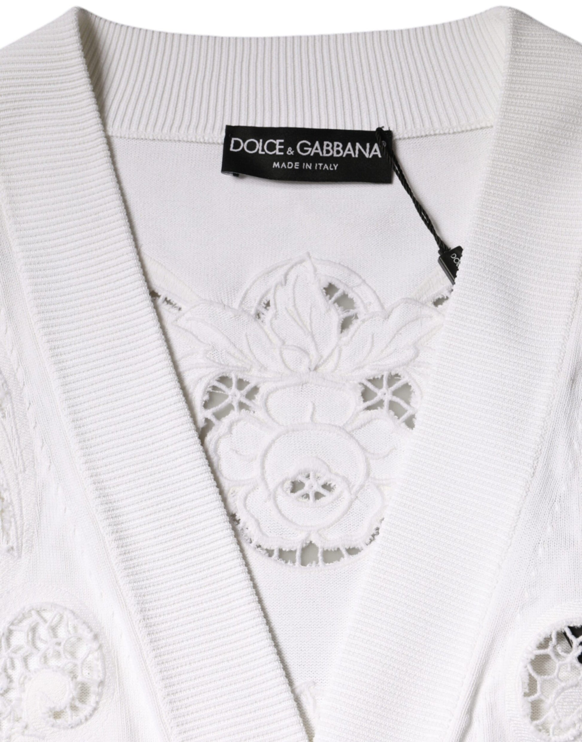 Dolce & Gabbana White Cardigan for Women additional view