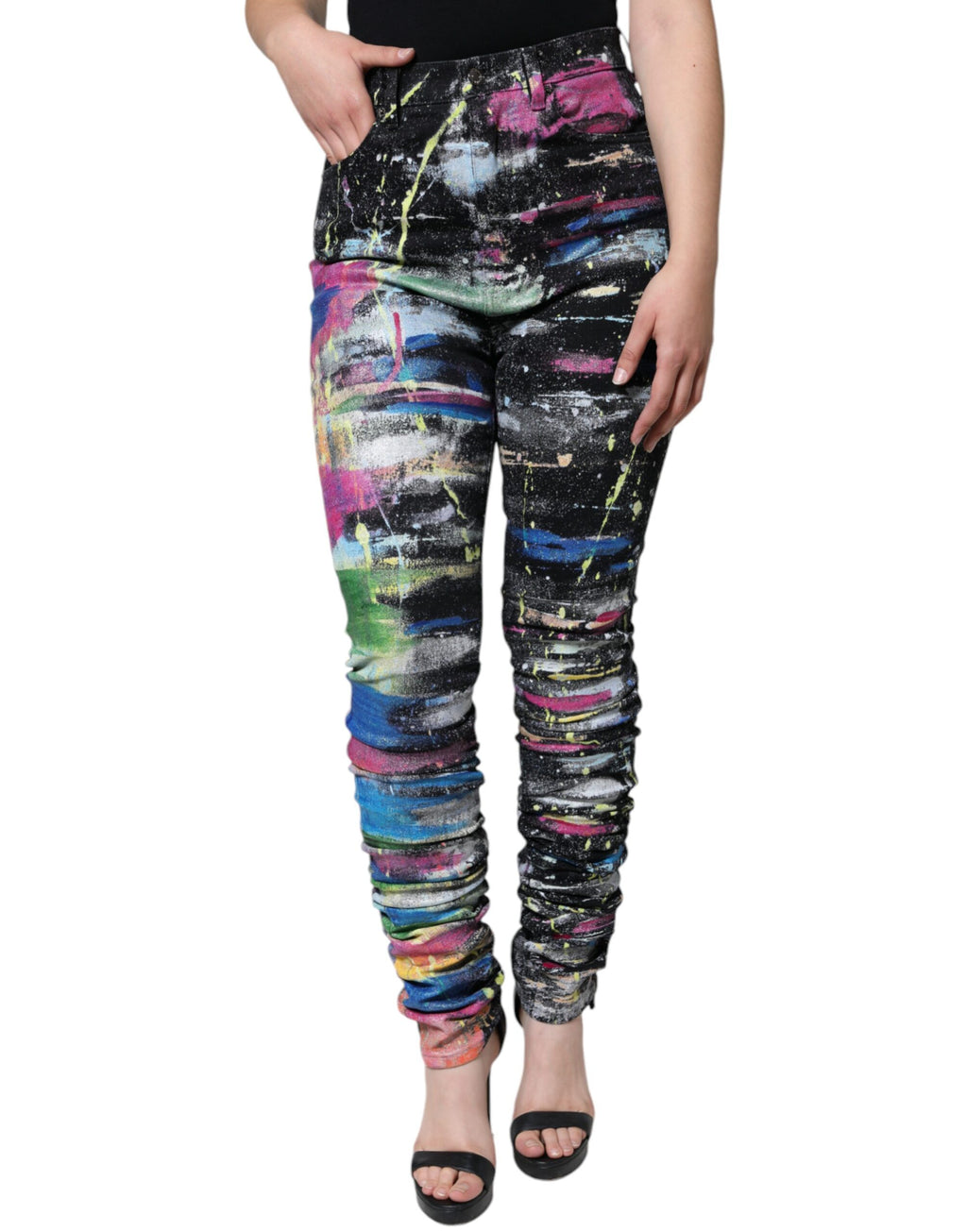 Dolce & Gabbana Multicolor Skinny Jeans for Women