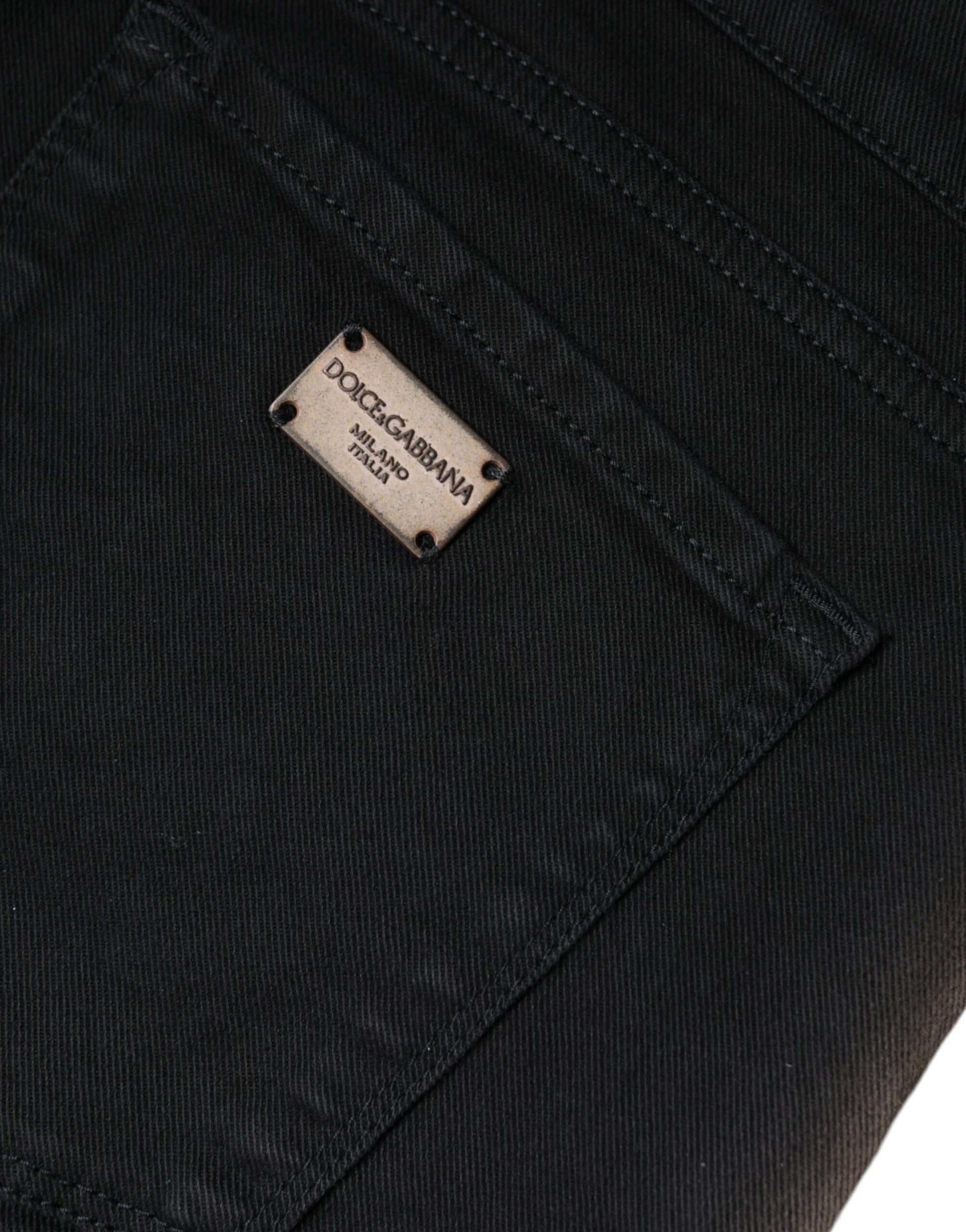 Dolce & Gabbana Black Skinny Jeans for Women additional view