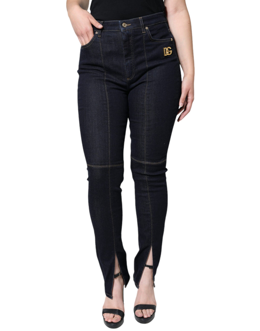 Dolce & Gabbana Black Skinny Jeans for Women alternate view