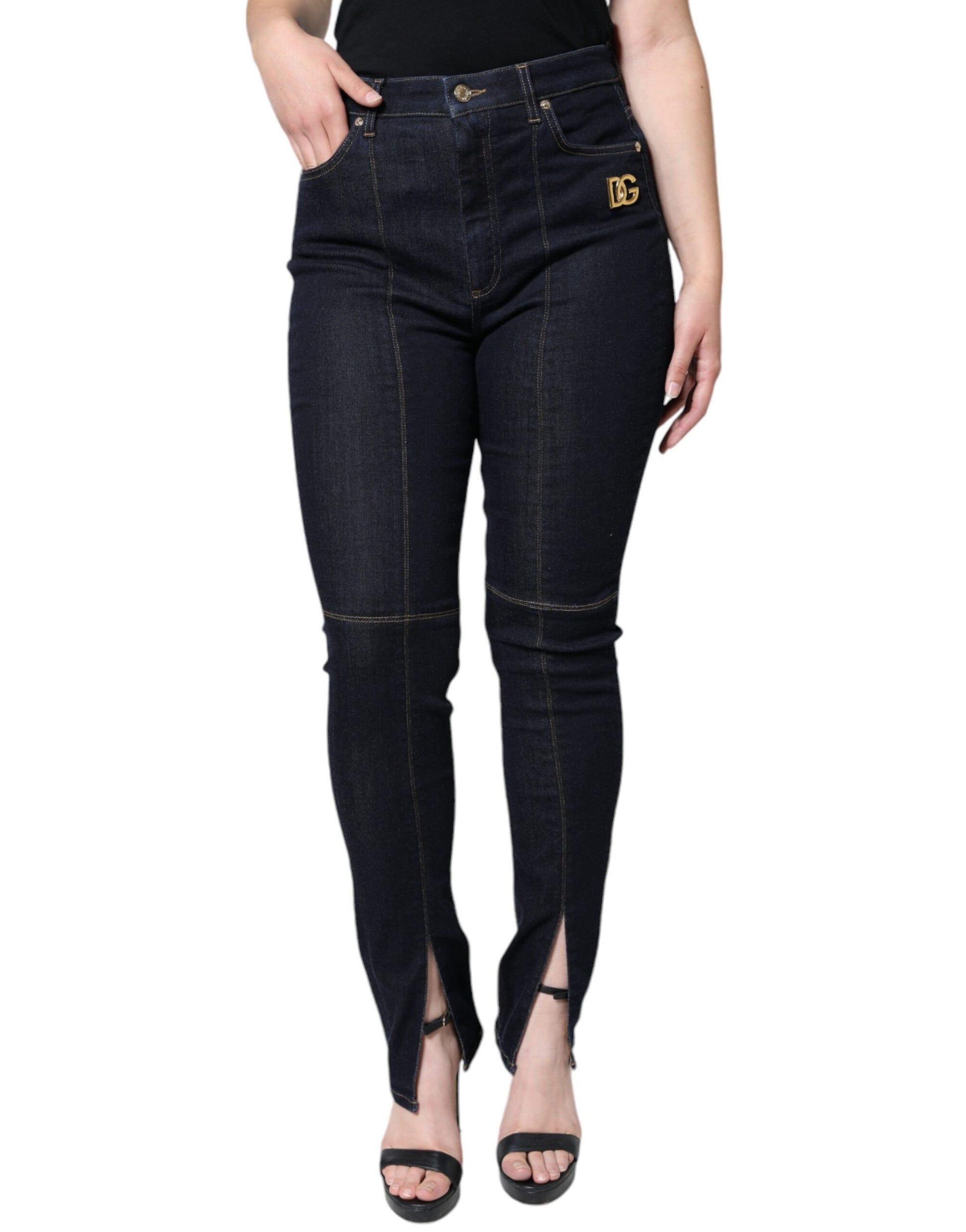 Dolce & Gabbana Black Skinny Jeans for Women alternate view