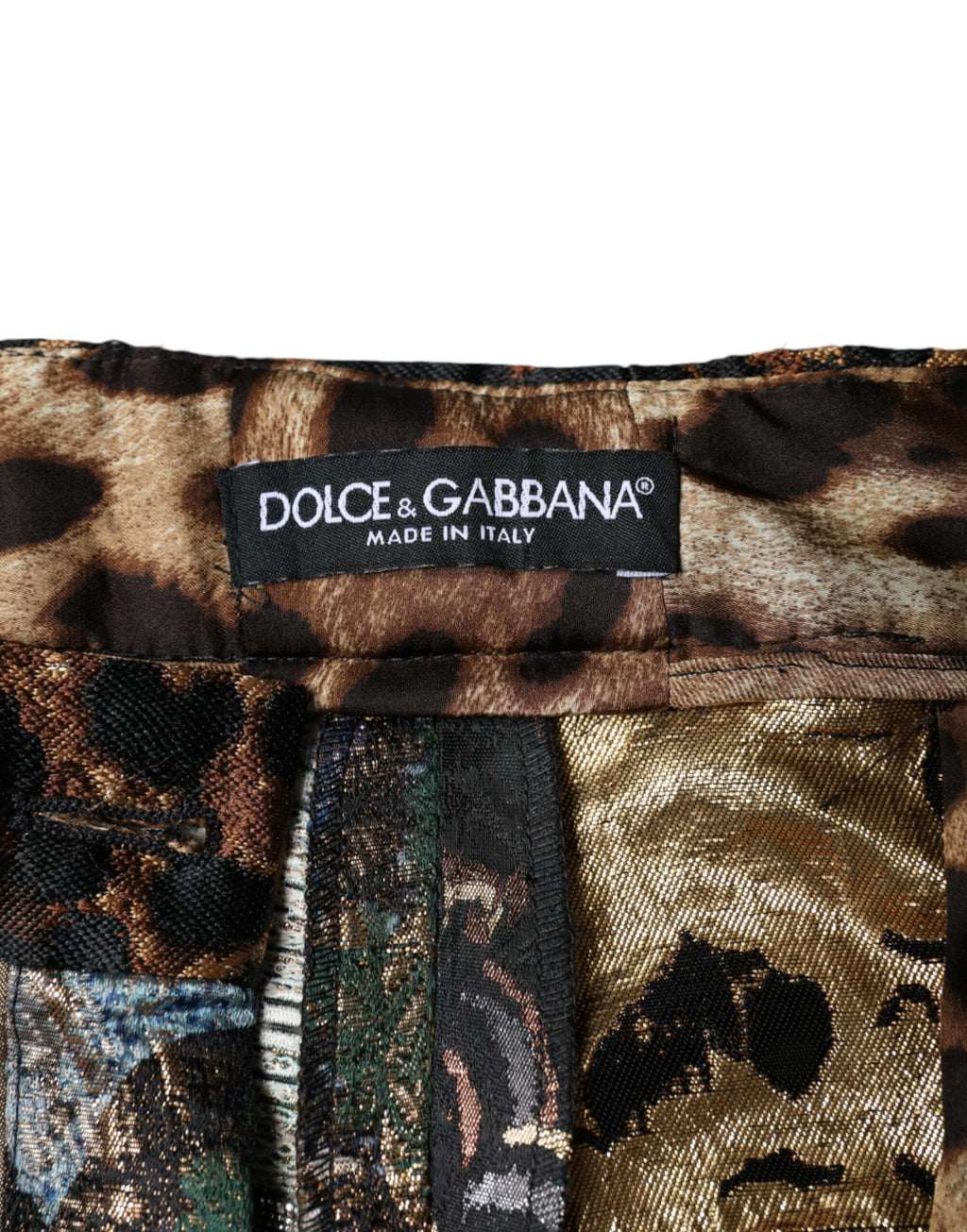 Dolce & Gabbana Multicolor Dress Pants for Women additional view