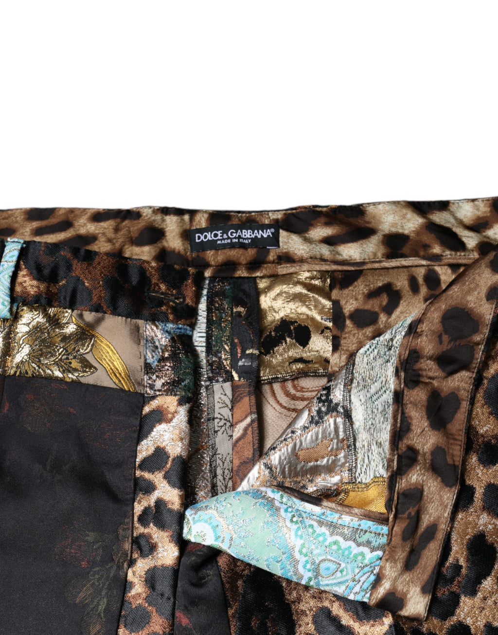 Dolce & Gabbana Multicolor Dress Pants for Women additional view
