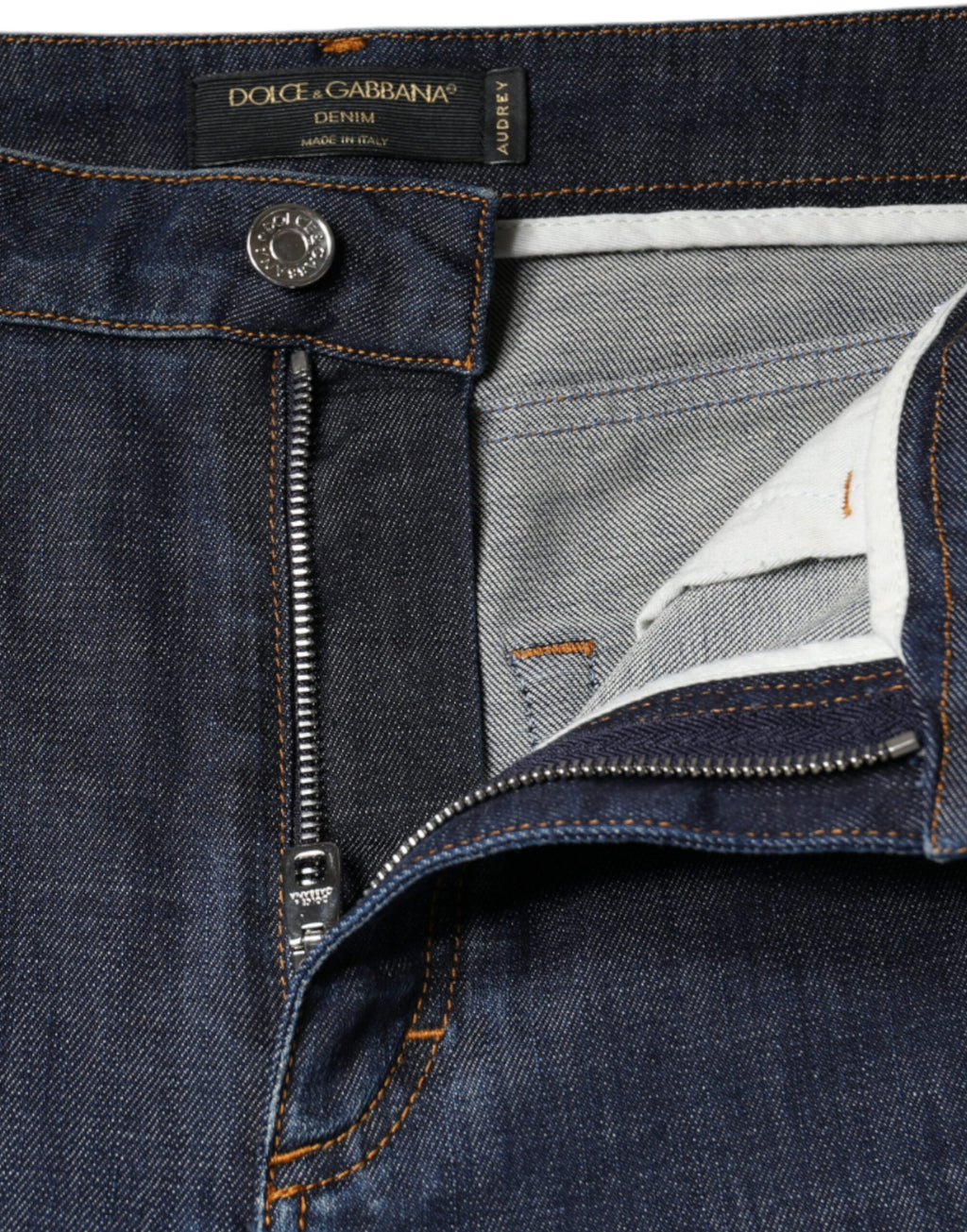 Dolce & Gabbana Blue Skinny Jeans for Women additional view