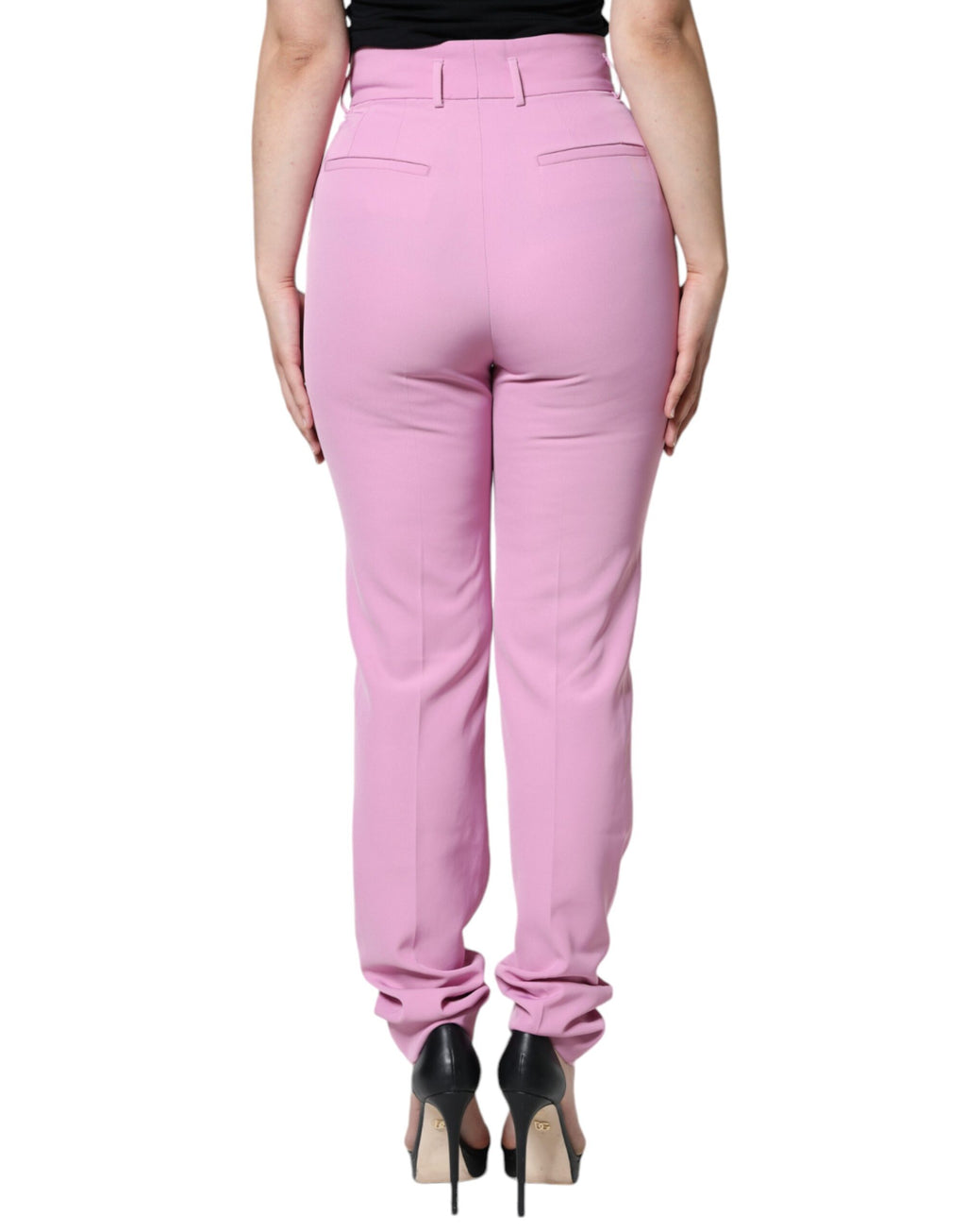 Dolce & Gabbana Pink Casual Pants for Women side view