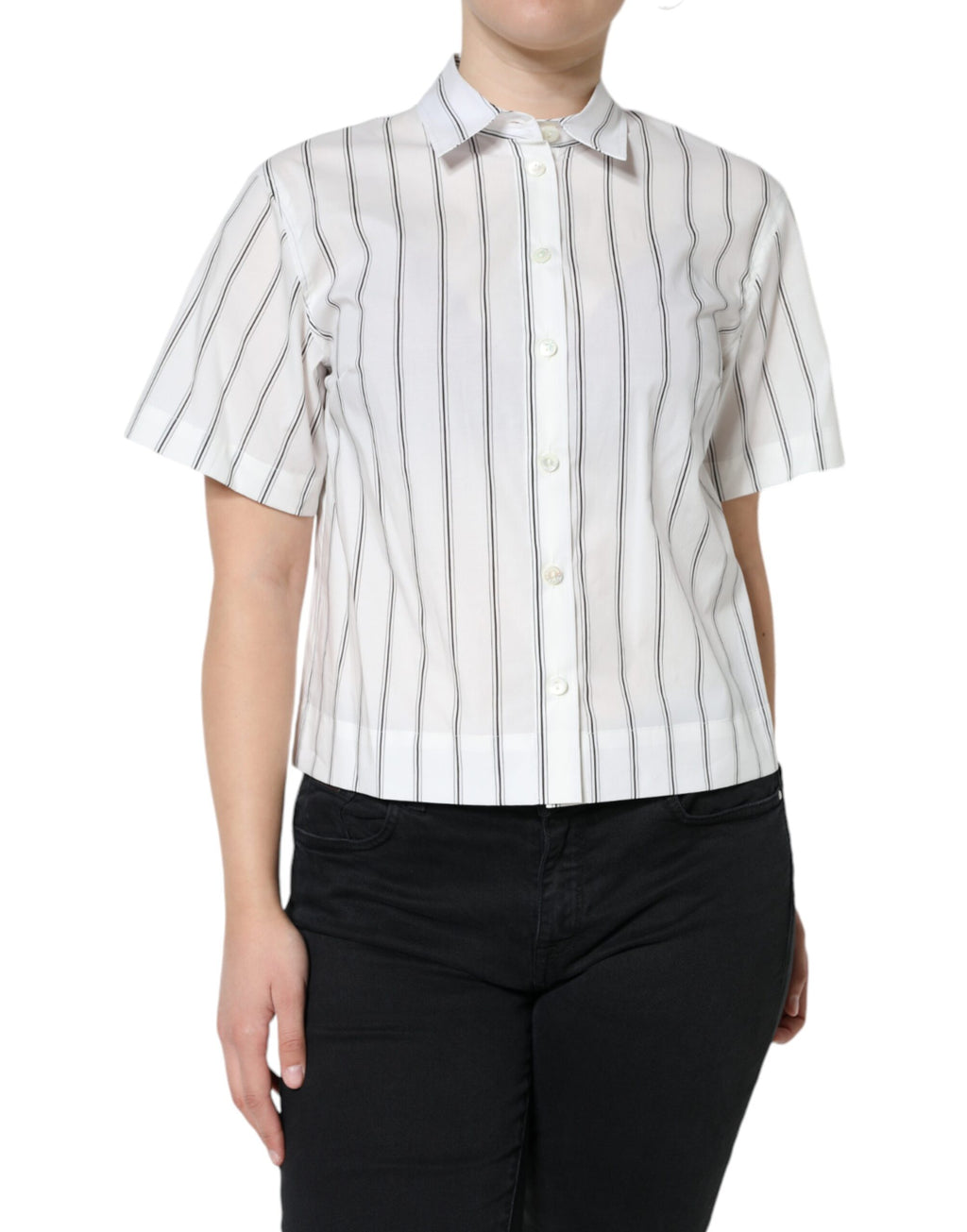 Dolce & Gabbana White Polo Shirt for Women