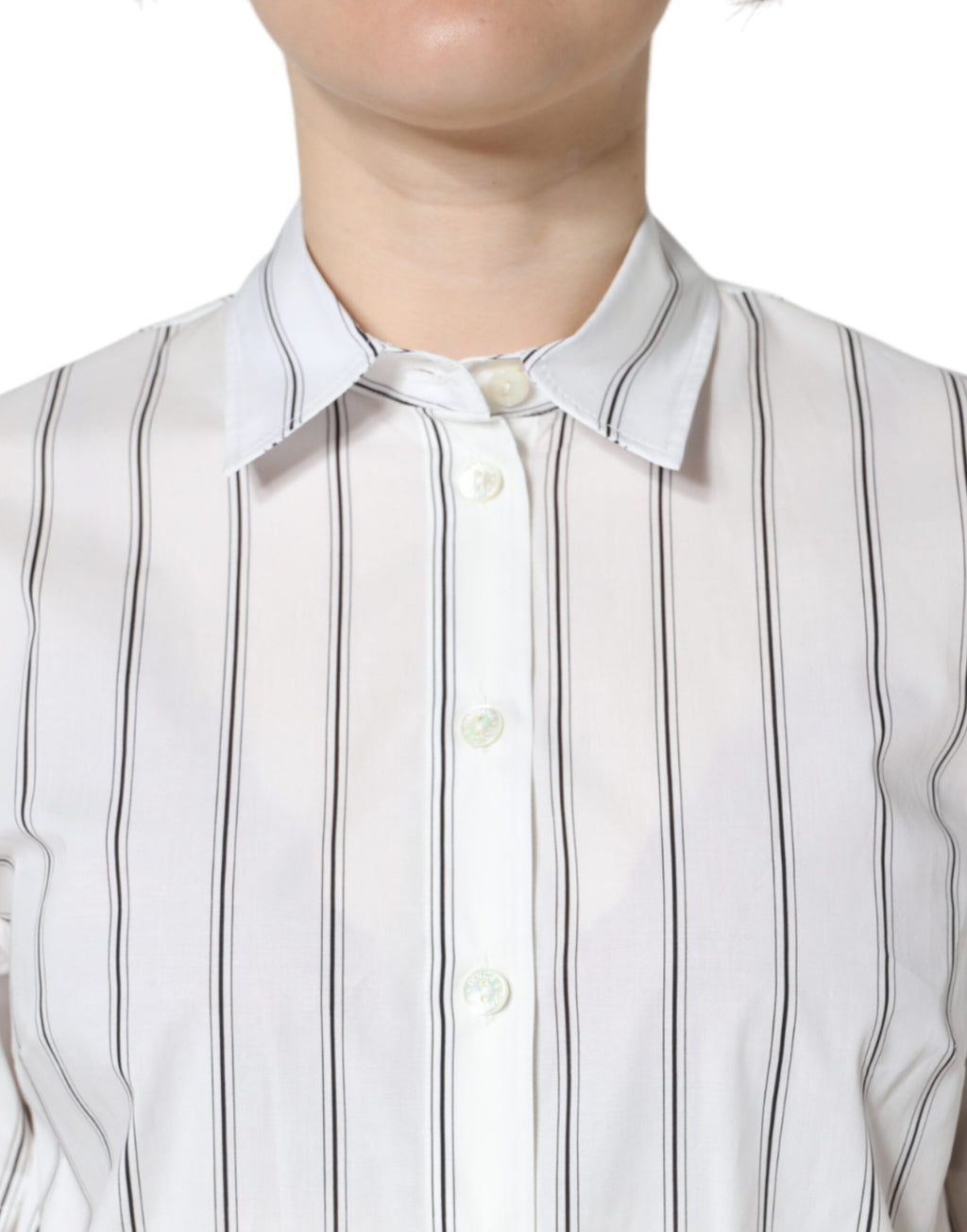Dolce & Gabbana White Polo Shirt for Women additional view