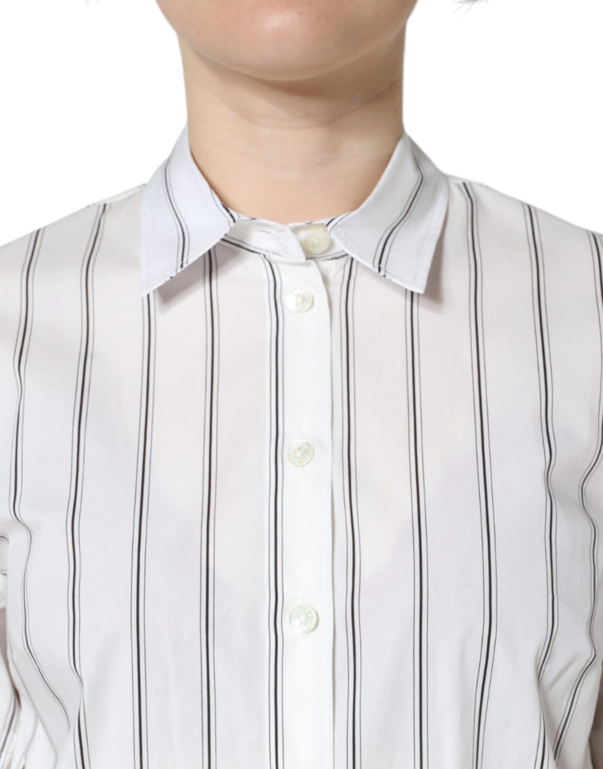 Dolce & Gabbana White Polo Shirt for Women additional view
