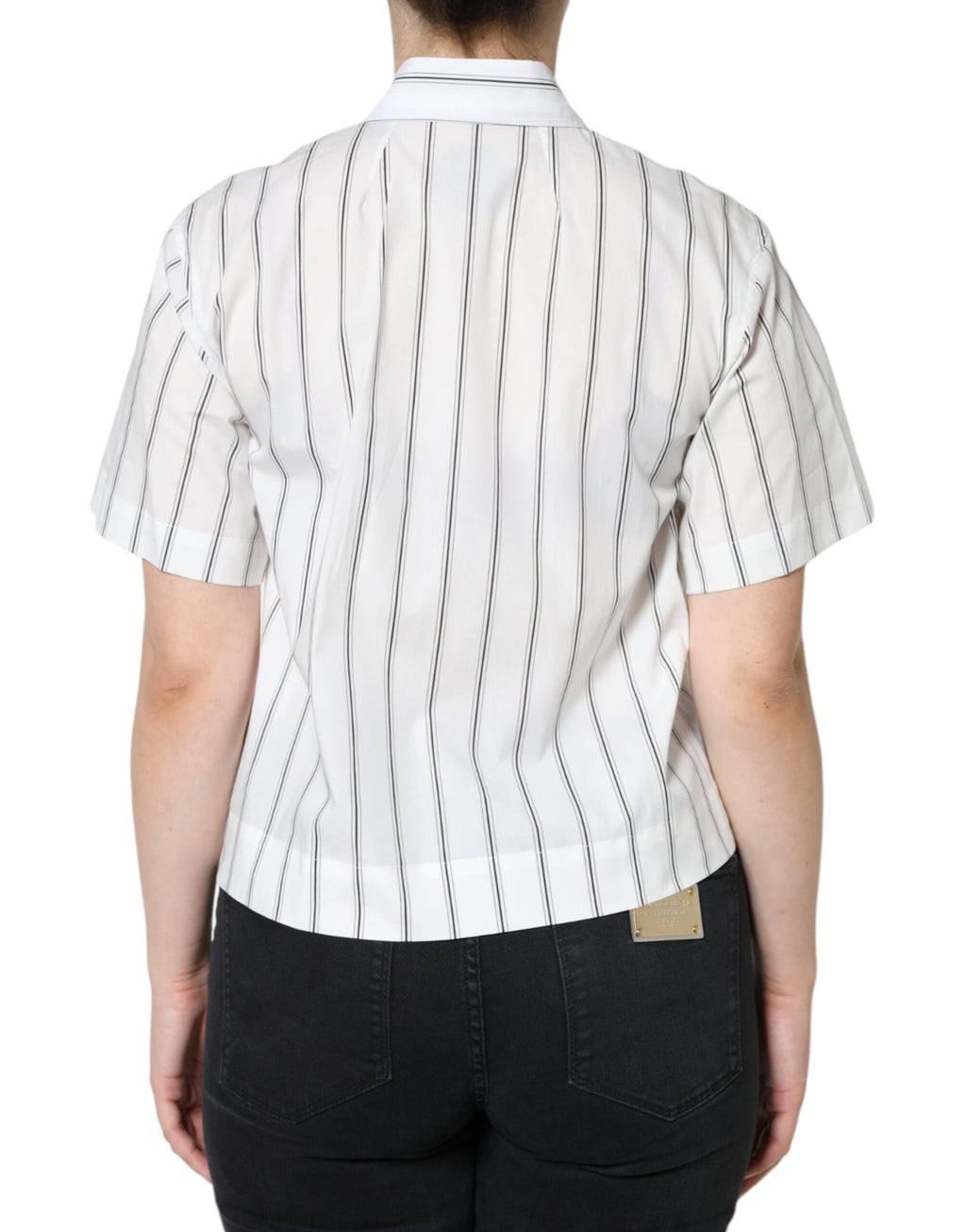 Dolce & Gabbana White Polo Shirt for Women additional view