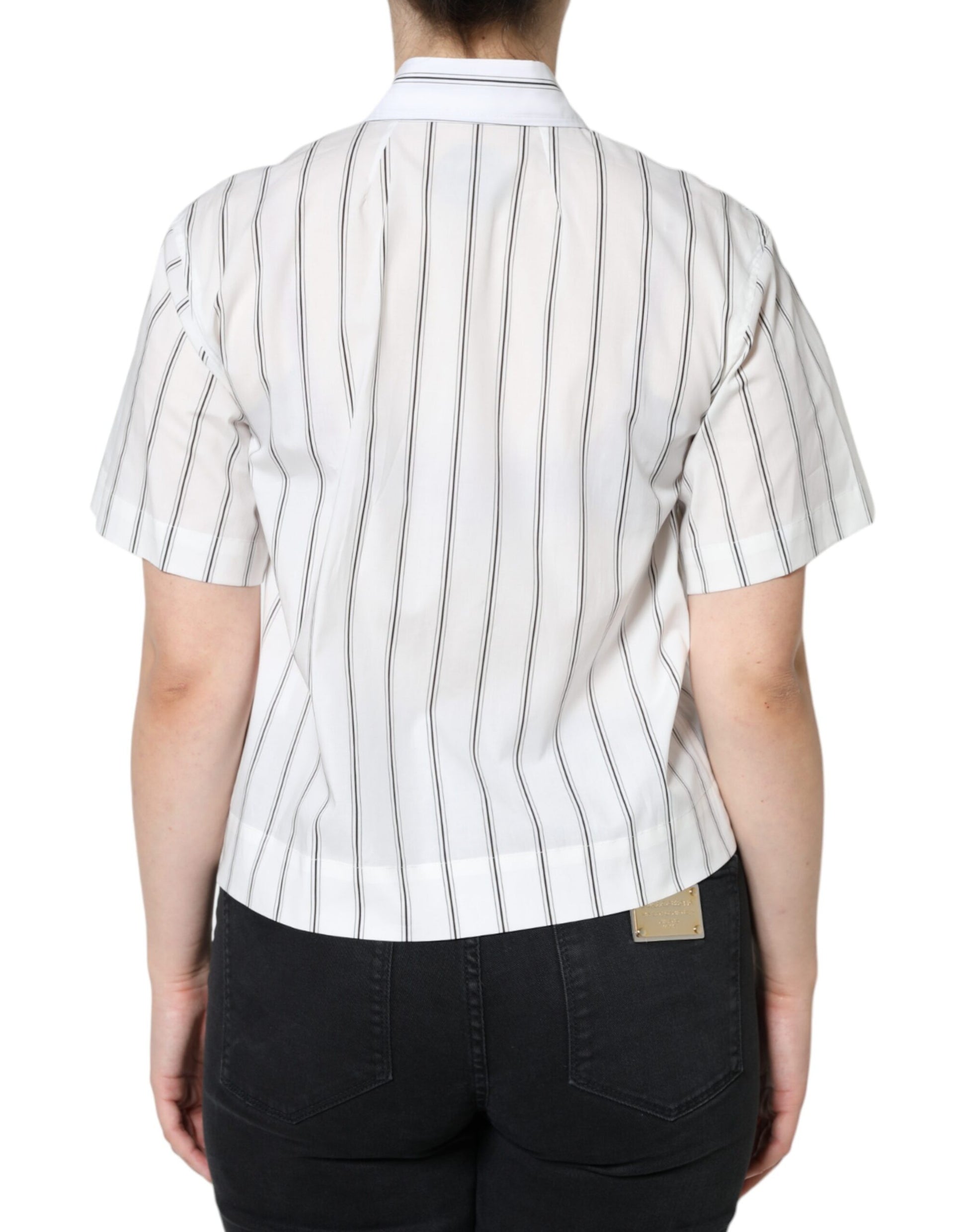 Dolce & Gabbana White Polo Shirt for Women additional view