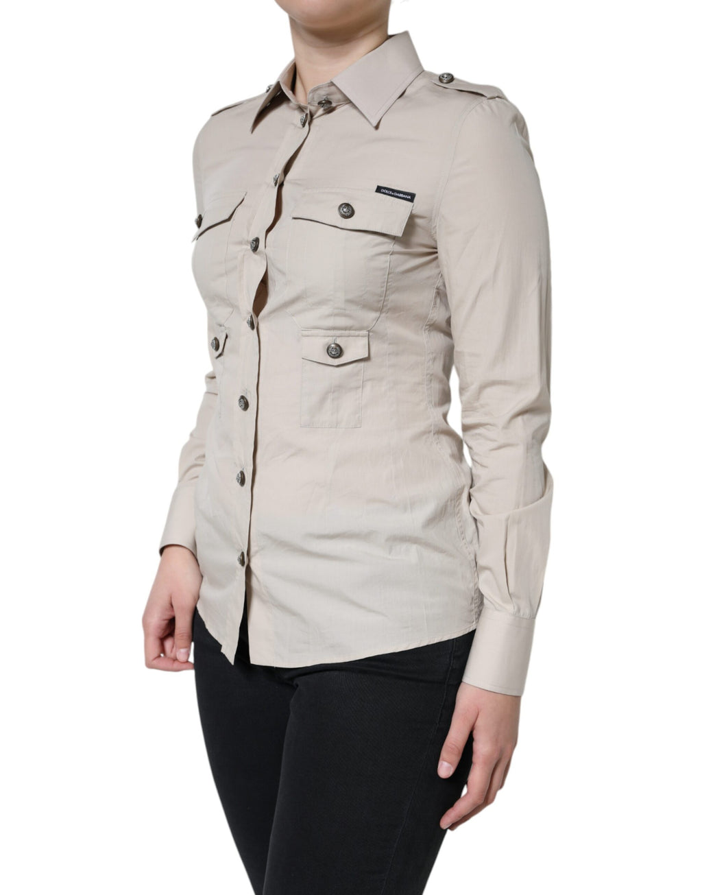 Dolce & Gabbana Beige Blouse for Women detail view